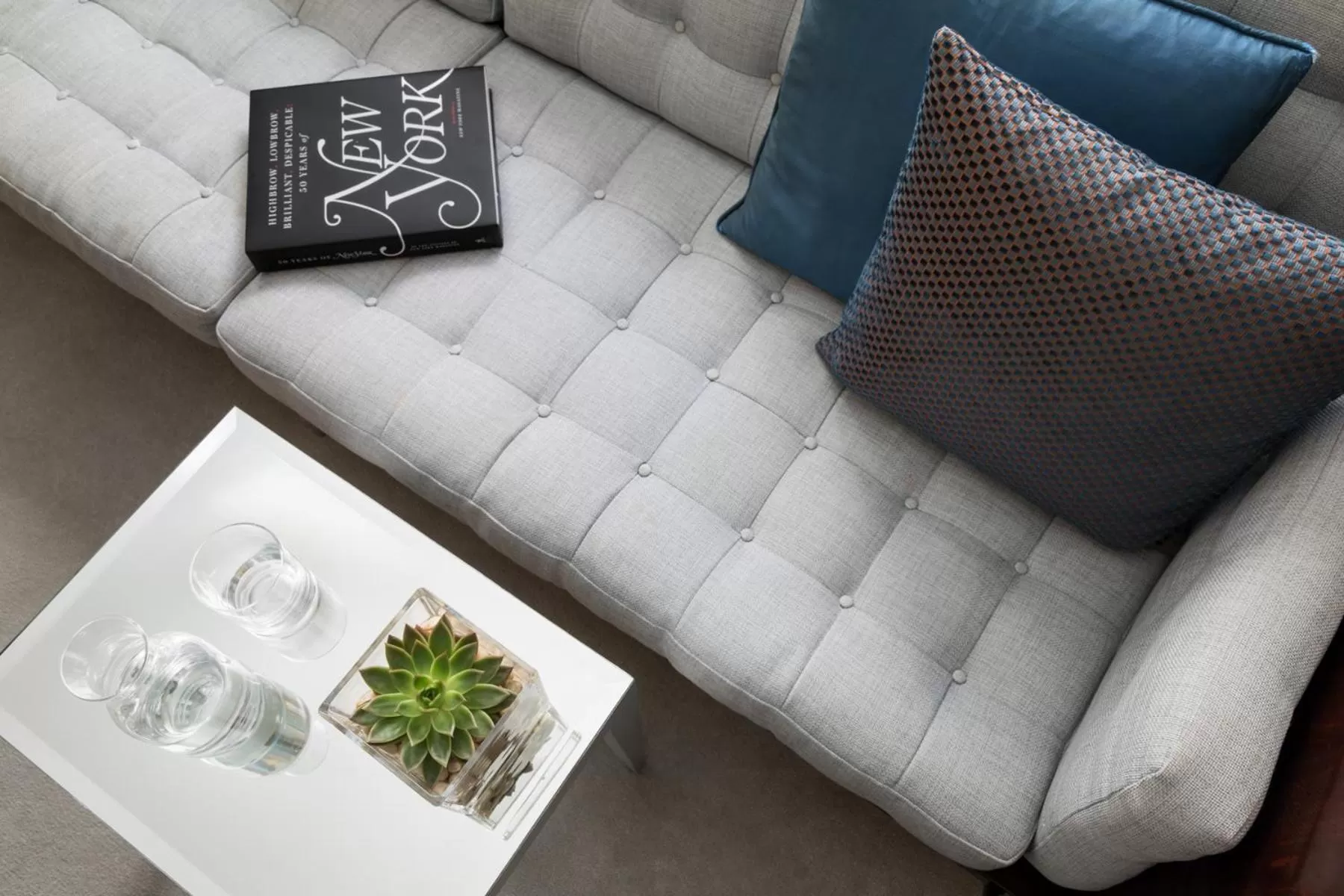 Living room in Royalton New York