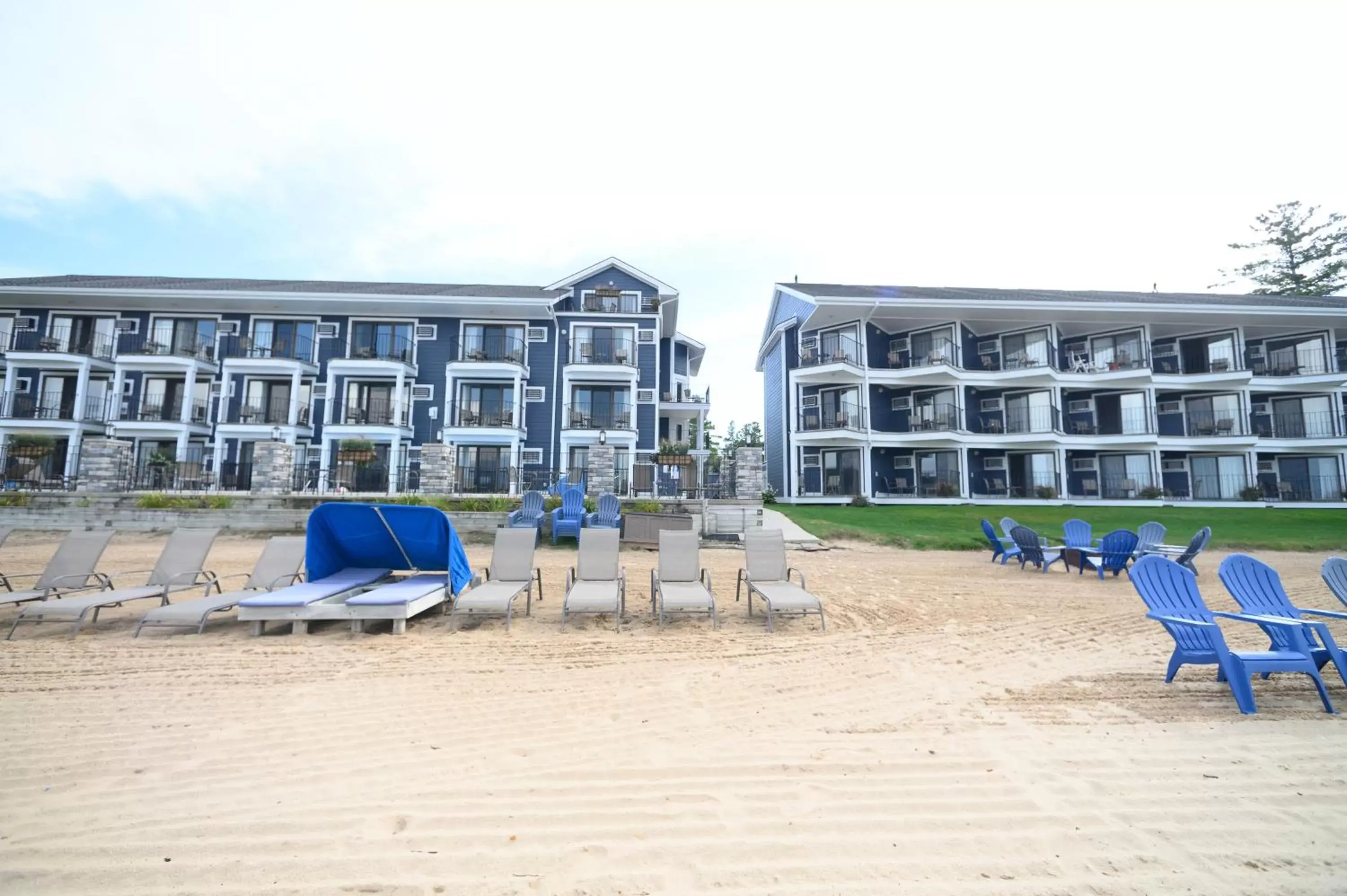Property Building in Pointes North Beachfront Resort Hotel