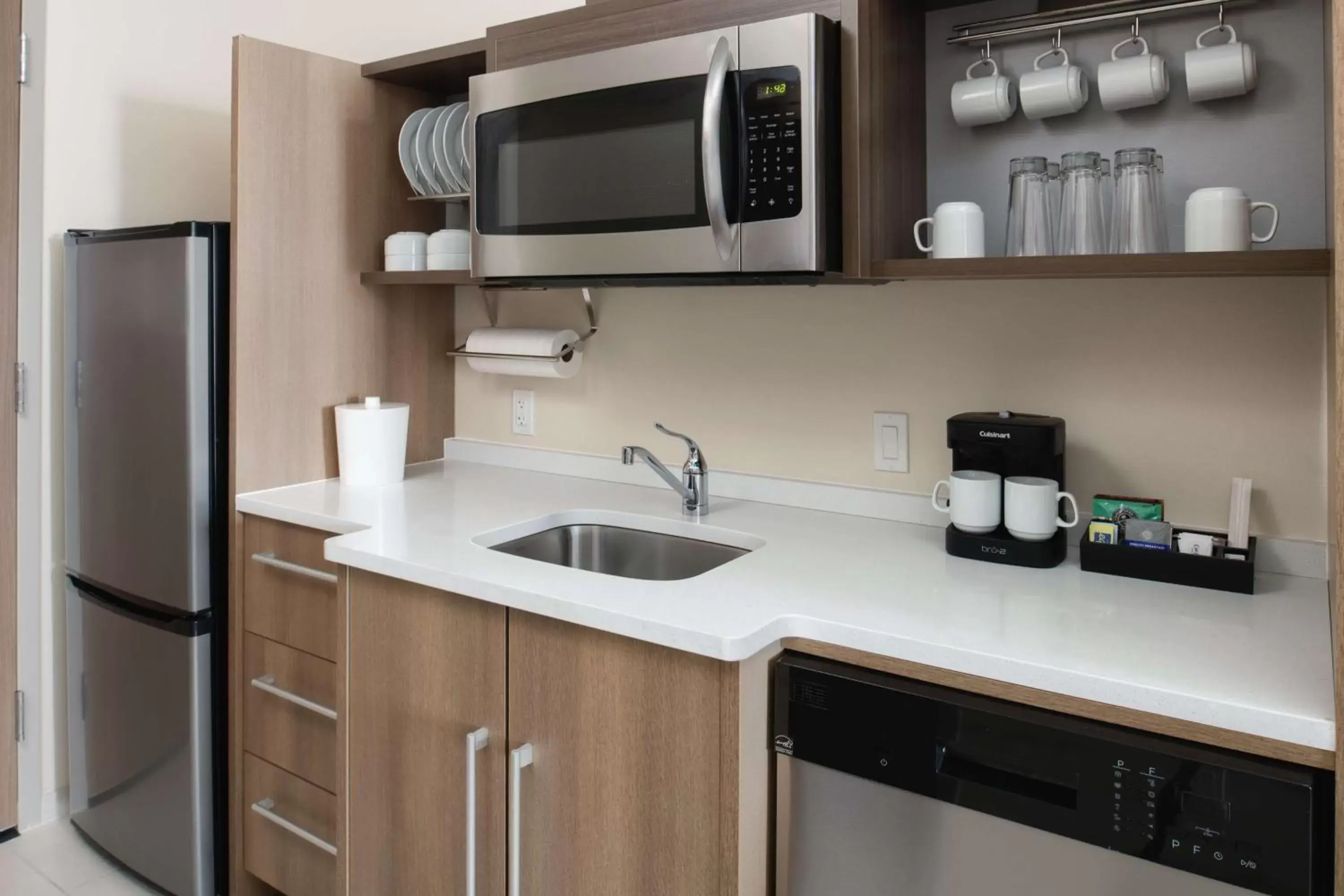 Kitchen or kitchenette, Kitchen/Kitchenette in Home2 Suites By Hilton Boise Downtown