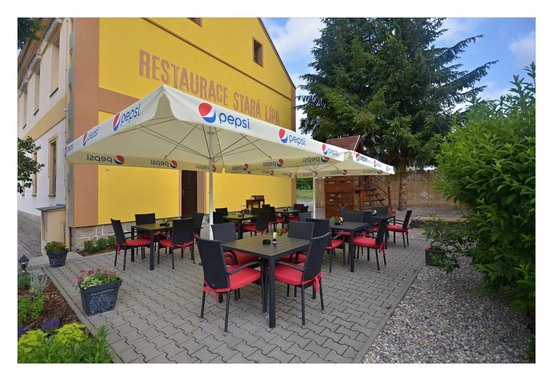 Patio in Restaurace Stará Lípa