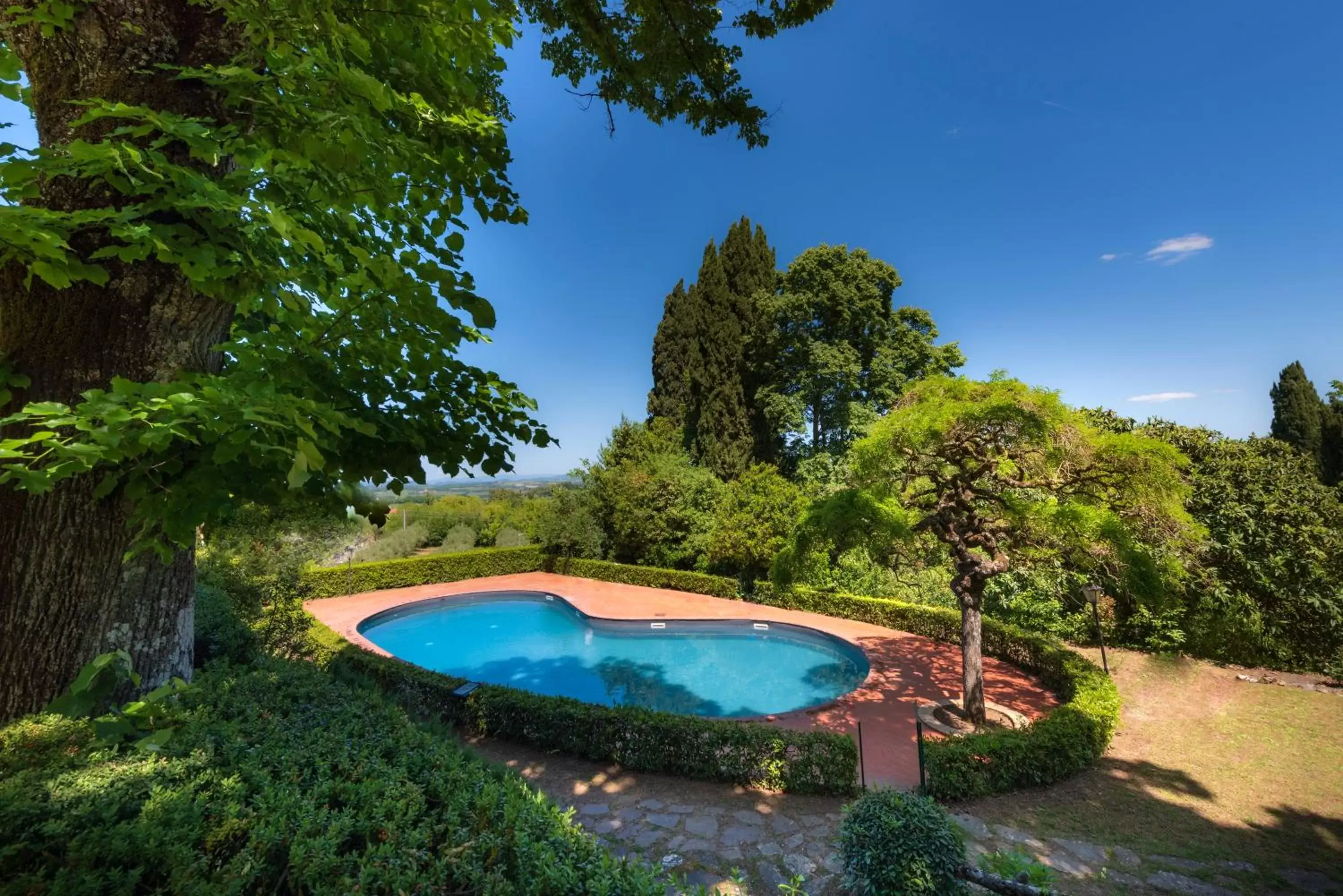 Swimming pool, Pool View in Villa Scacciapensieri Boutique Hotel