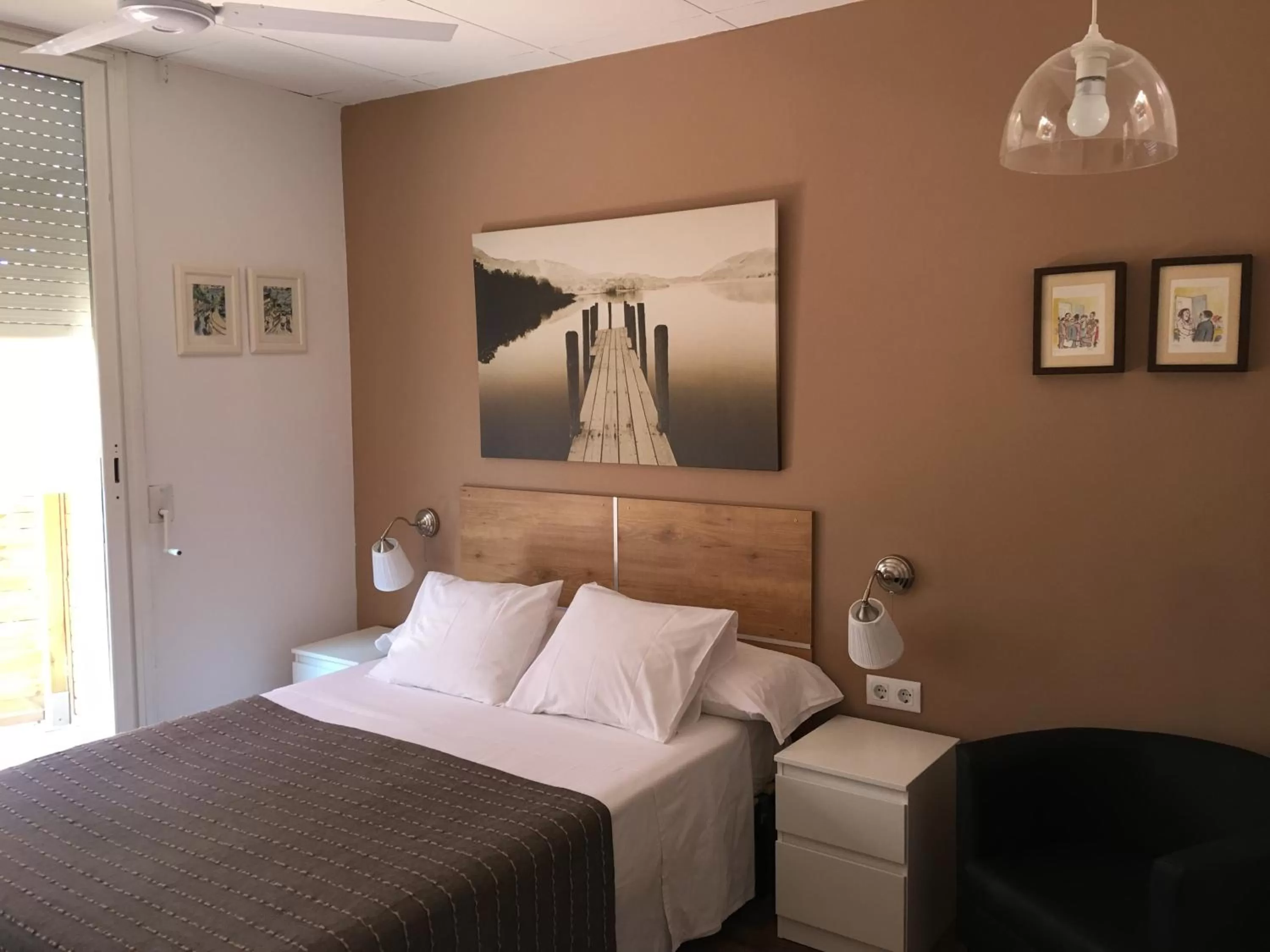 Photo of the whole room, Bed in B&B Inés