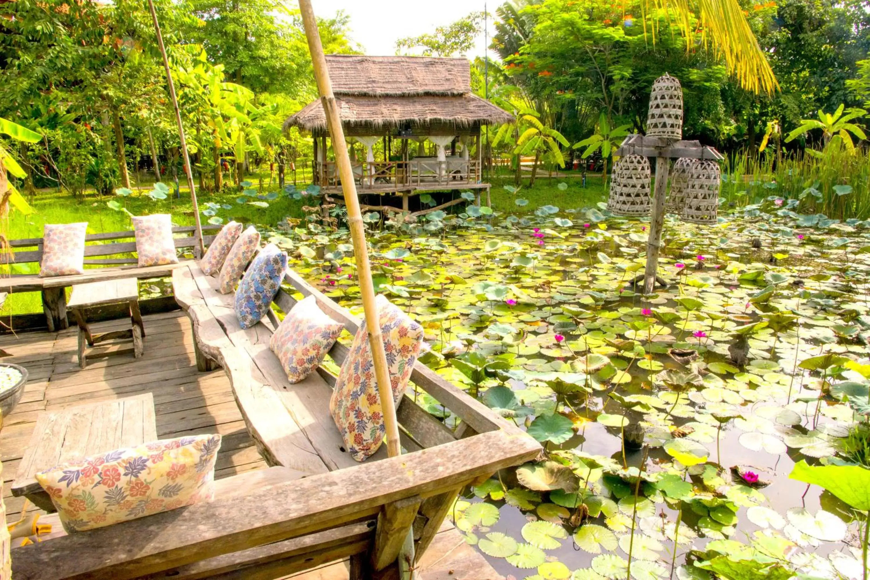 Patio in Maisons Wat Kor