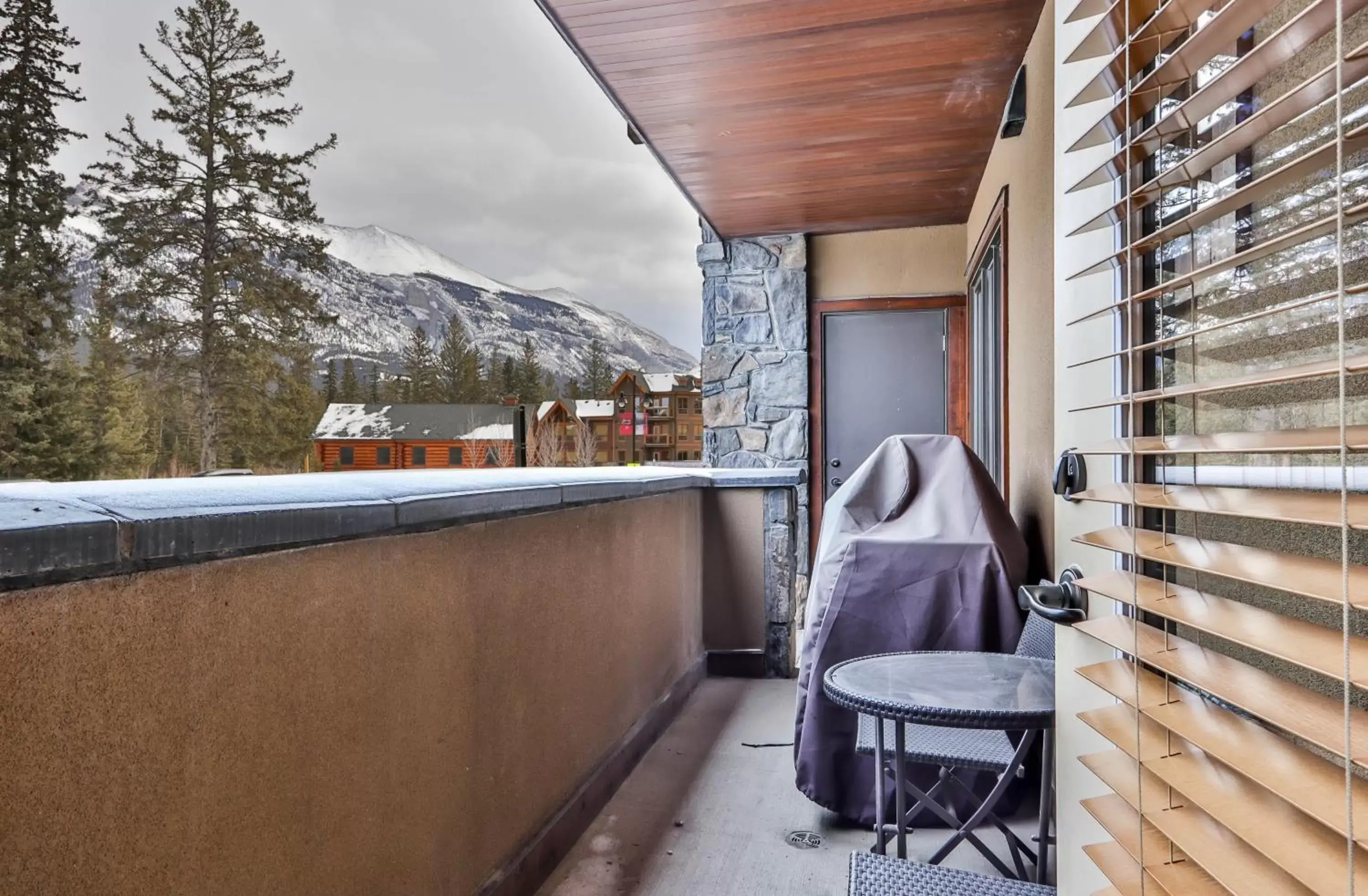 Balcony/Terrace in Tamarack Lodge by Spring Creek Vacations