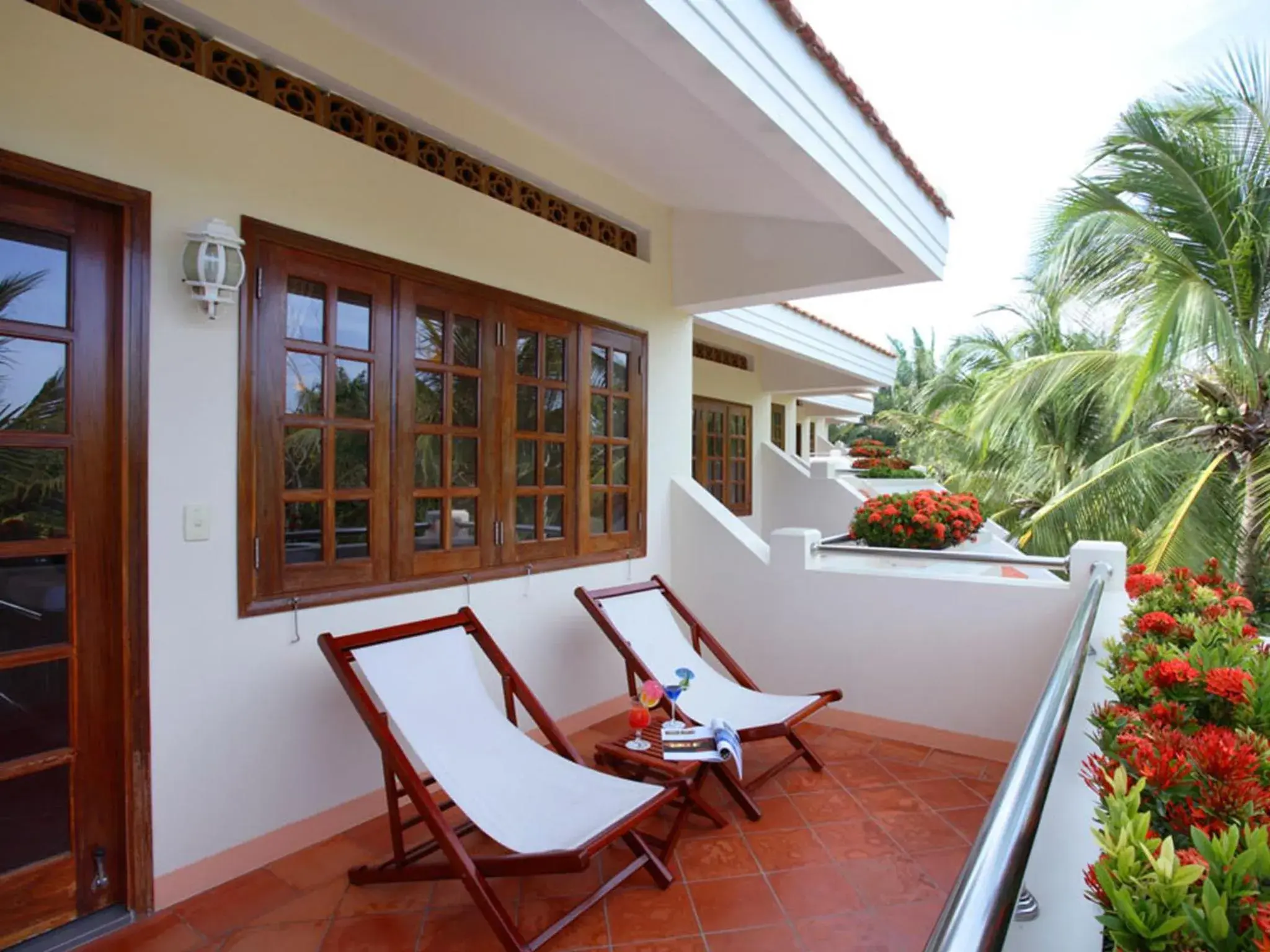Balcony/Terrace in Phu Hai Beach Resort & Spa