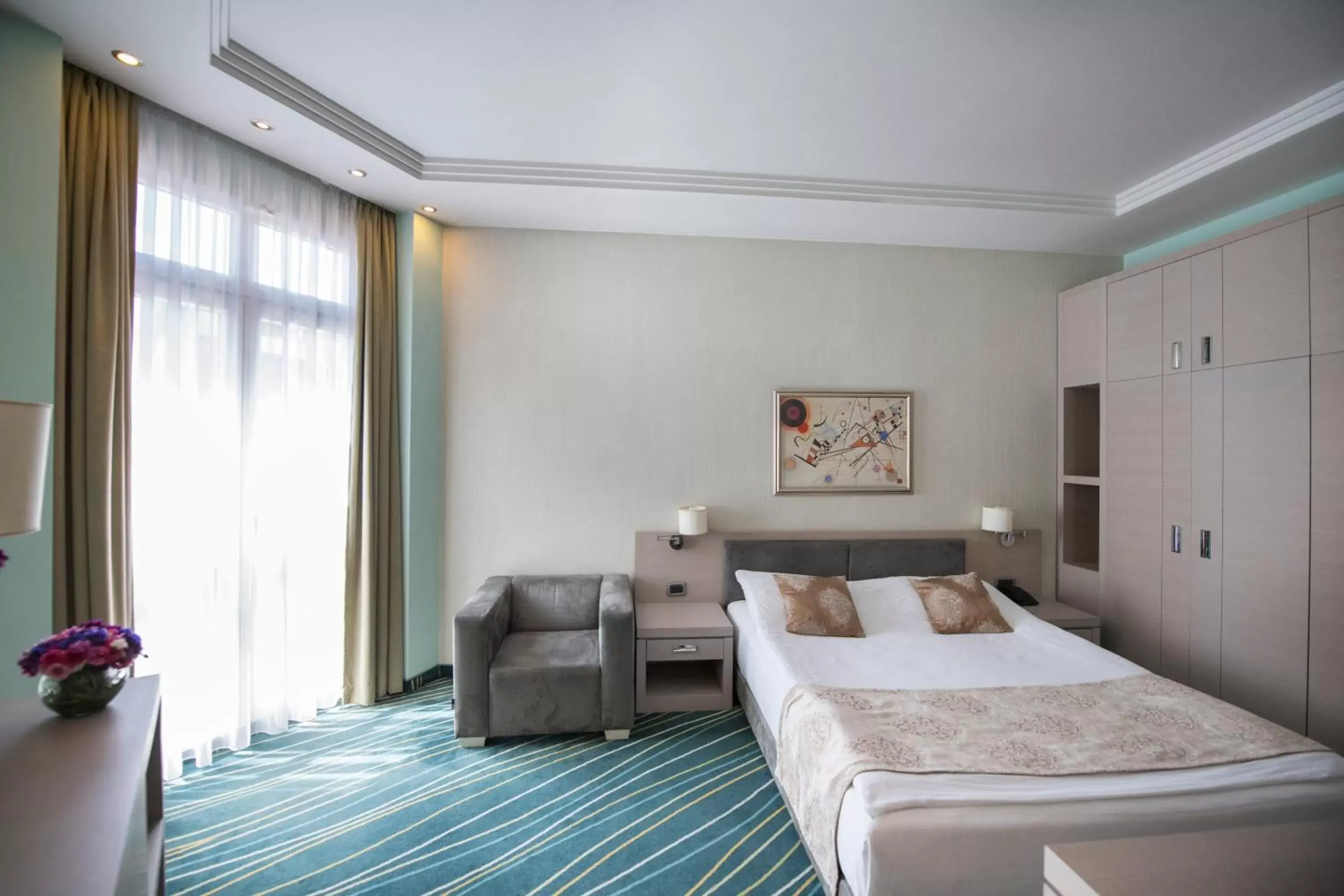 Bedroom, Bed in Kopernikus Hotel Prag