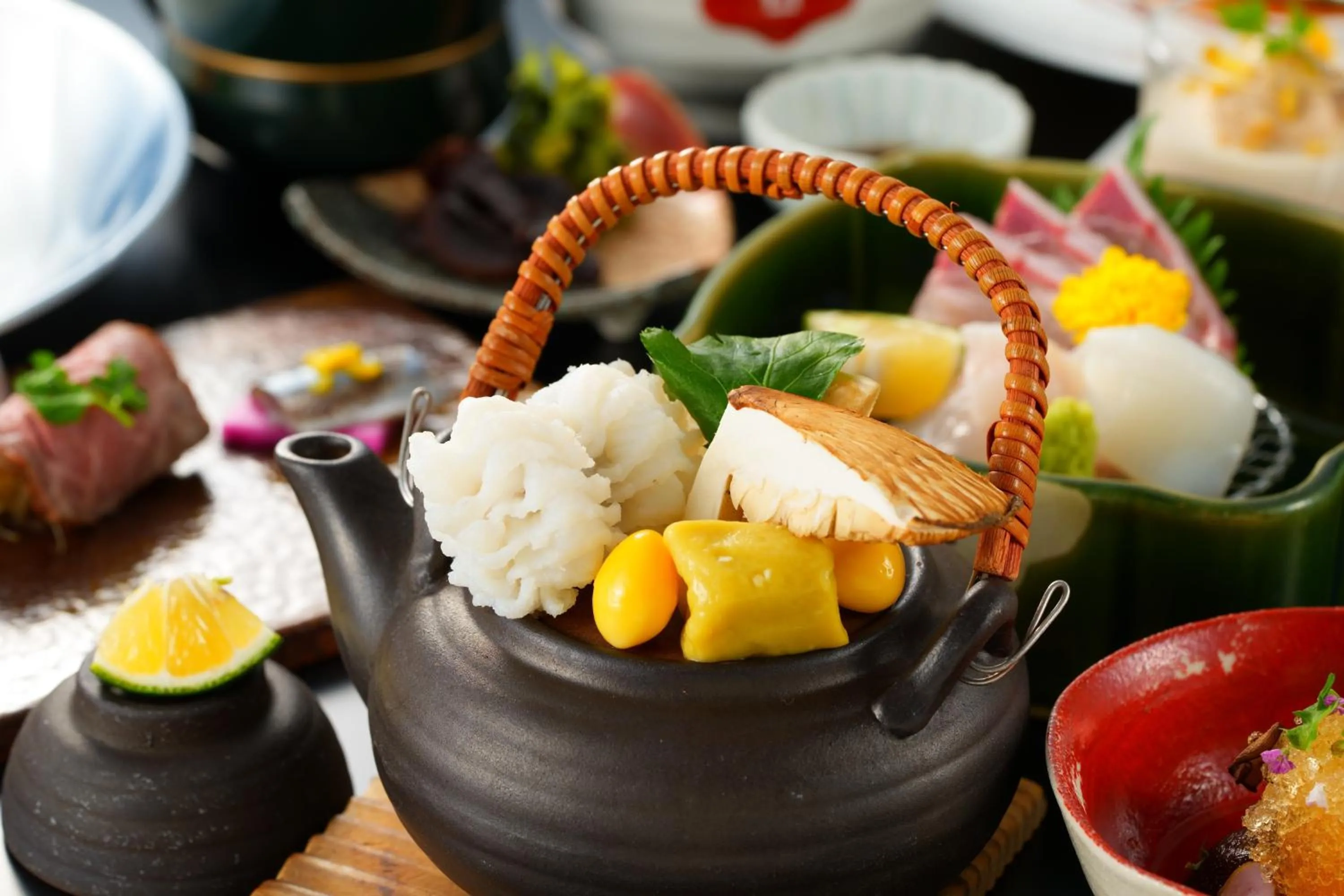 Dinner in Hana Beppu