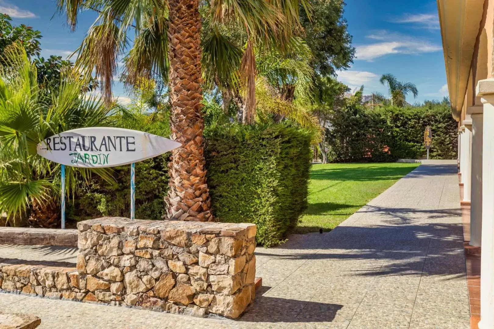 Property building, Property Logo/Sign in Hotel Copacabana Tarifa Beach