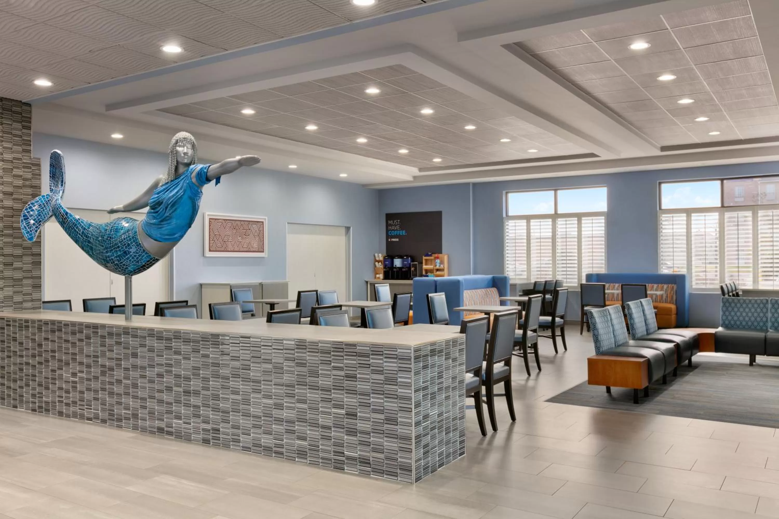 Lobby or reception in Holiday Inn Express Hotel & Suites Norfolk Airport by IHG