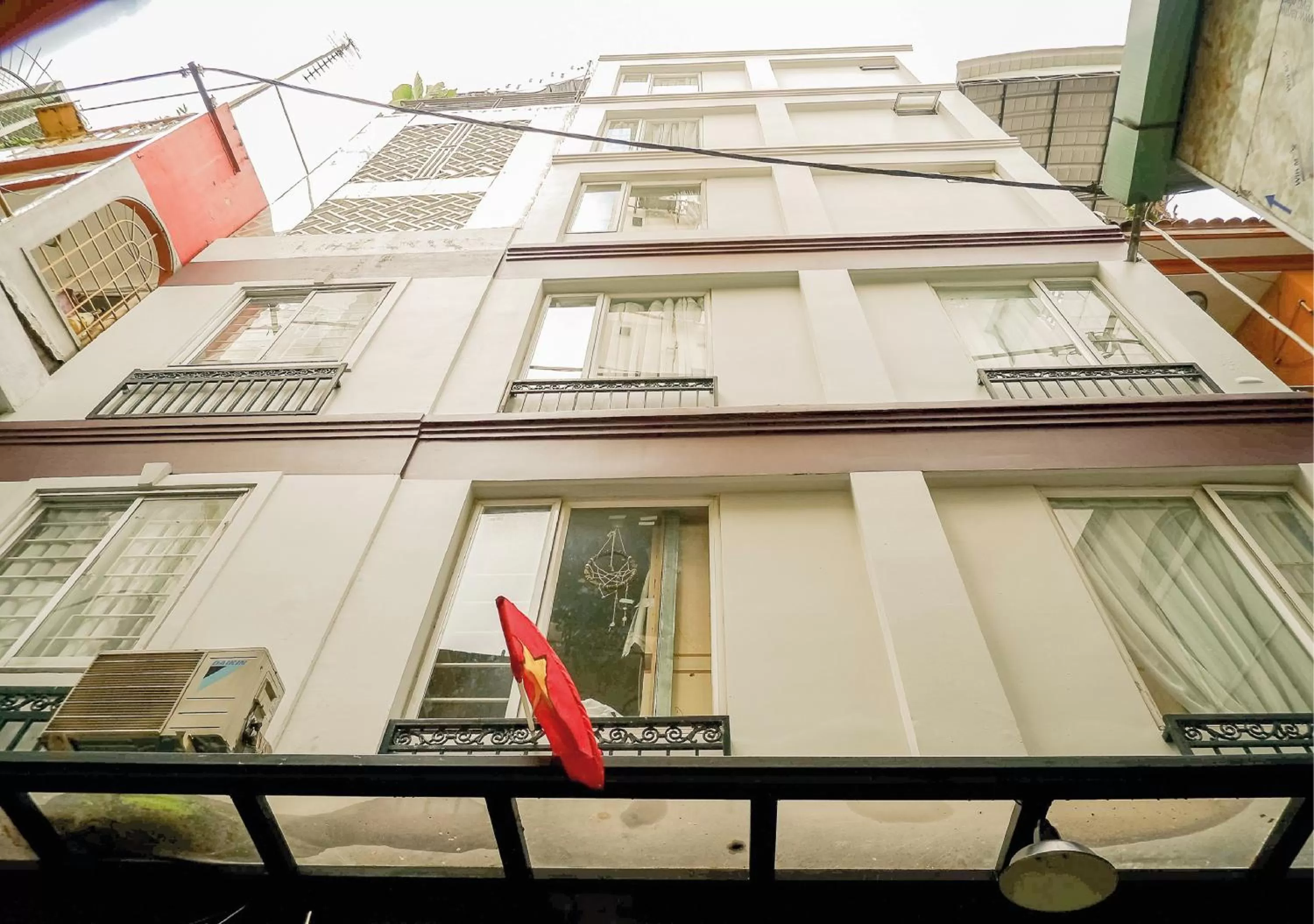 Property building in Galaxy Boutique Sai Gon Central Hotel