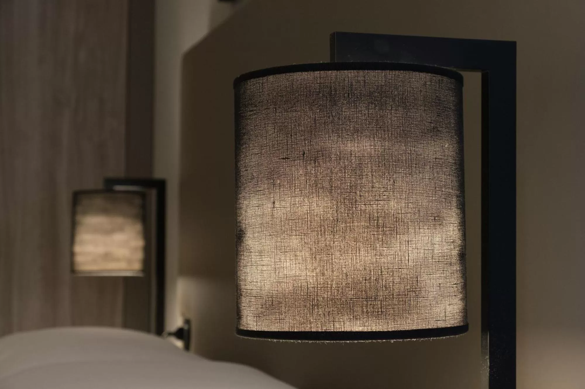 Decorative detail, Bed in Hotel Ristorante Alla Vittoria