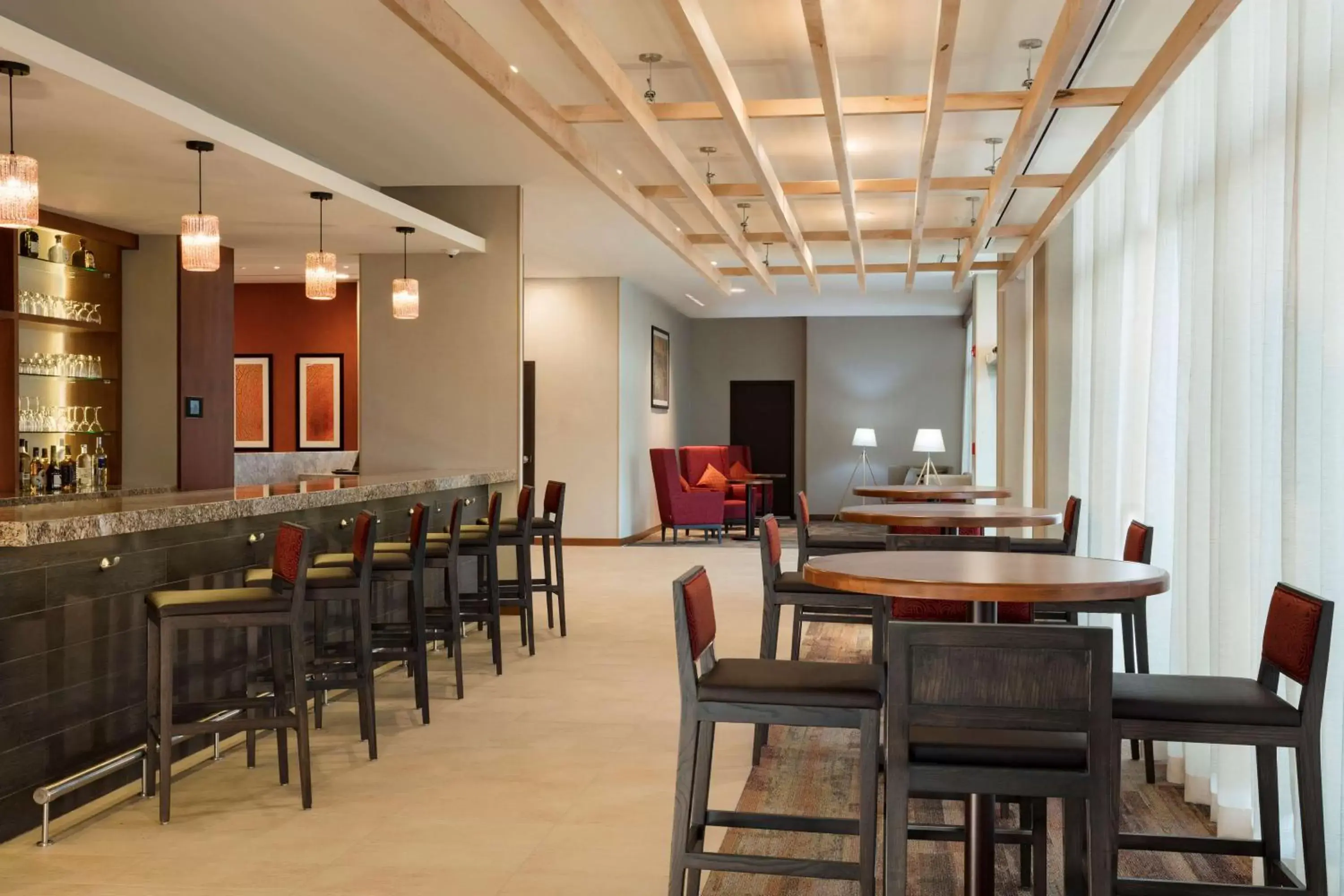 Lounge or bar, Restaurant/Places to Eat in Hyatt Place Aguascalientes Bonaterra