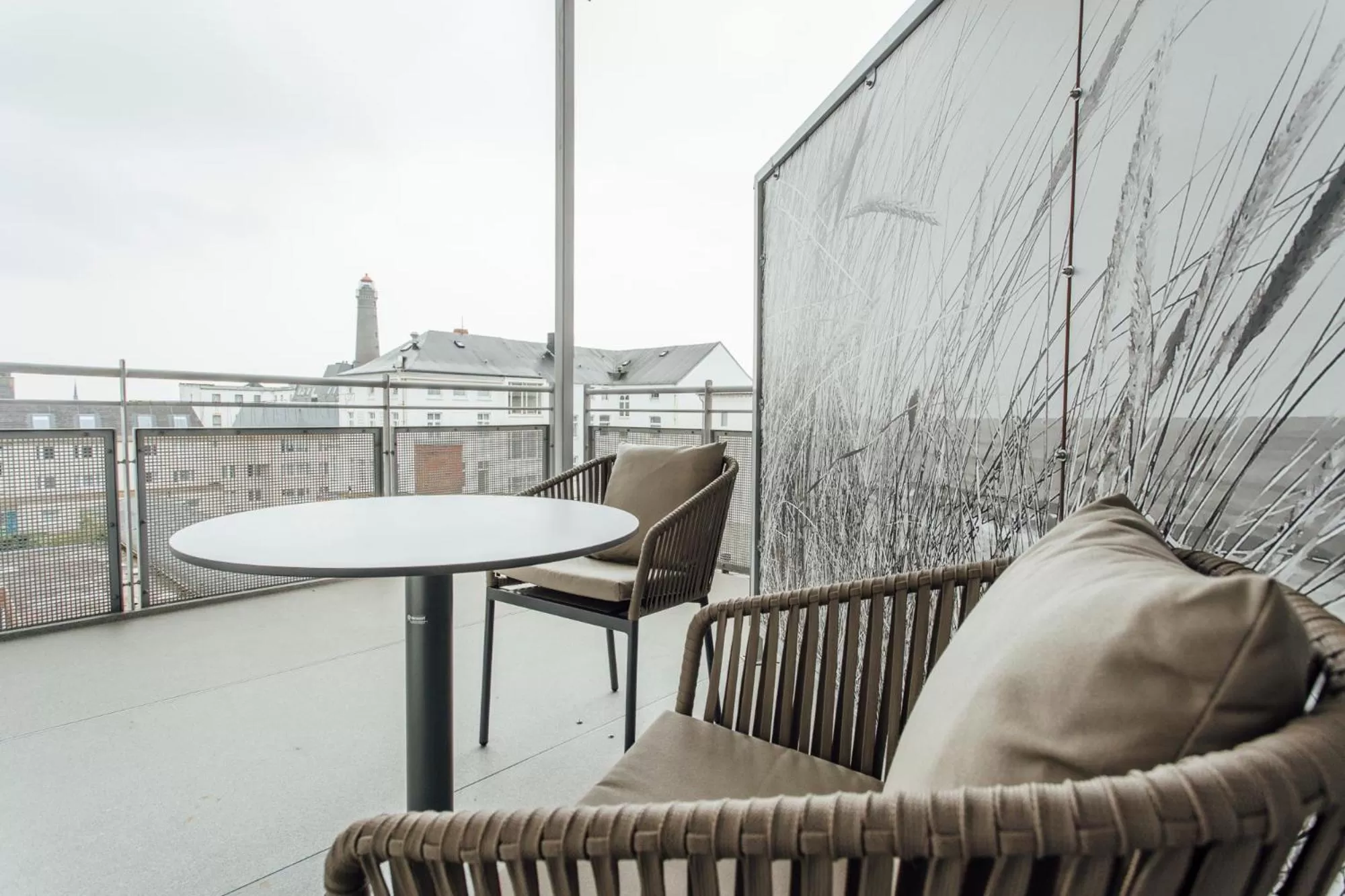 Balcony/Terrace in Strandhotel Hohenzollern
