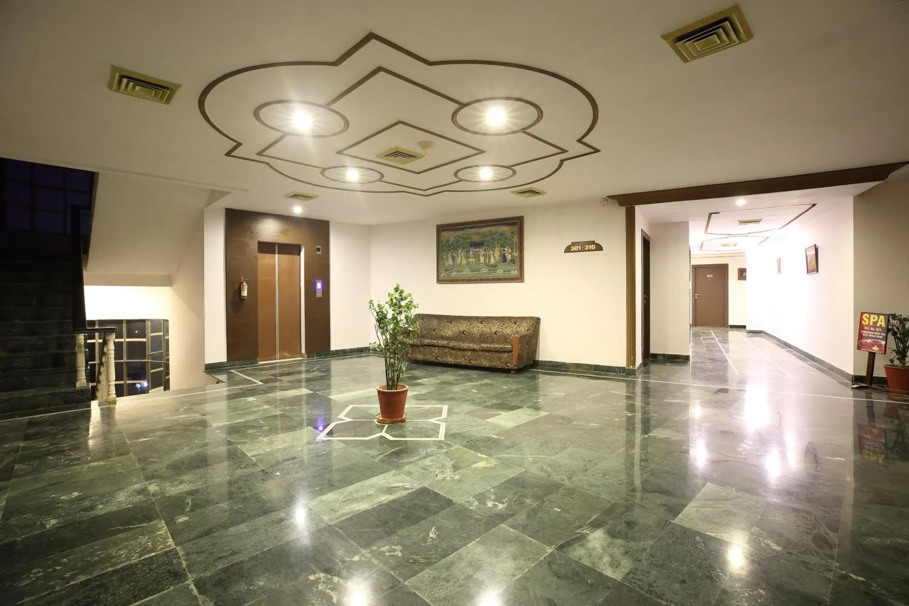 Floor plan, Lobby/Reception in Hotel Vishnupriya