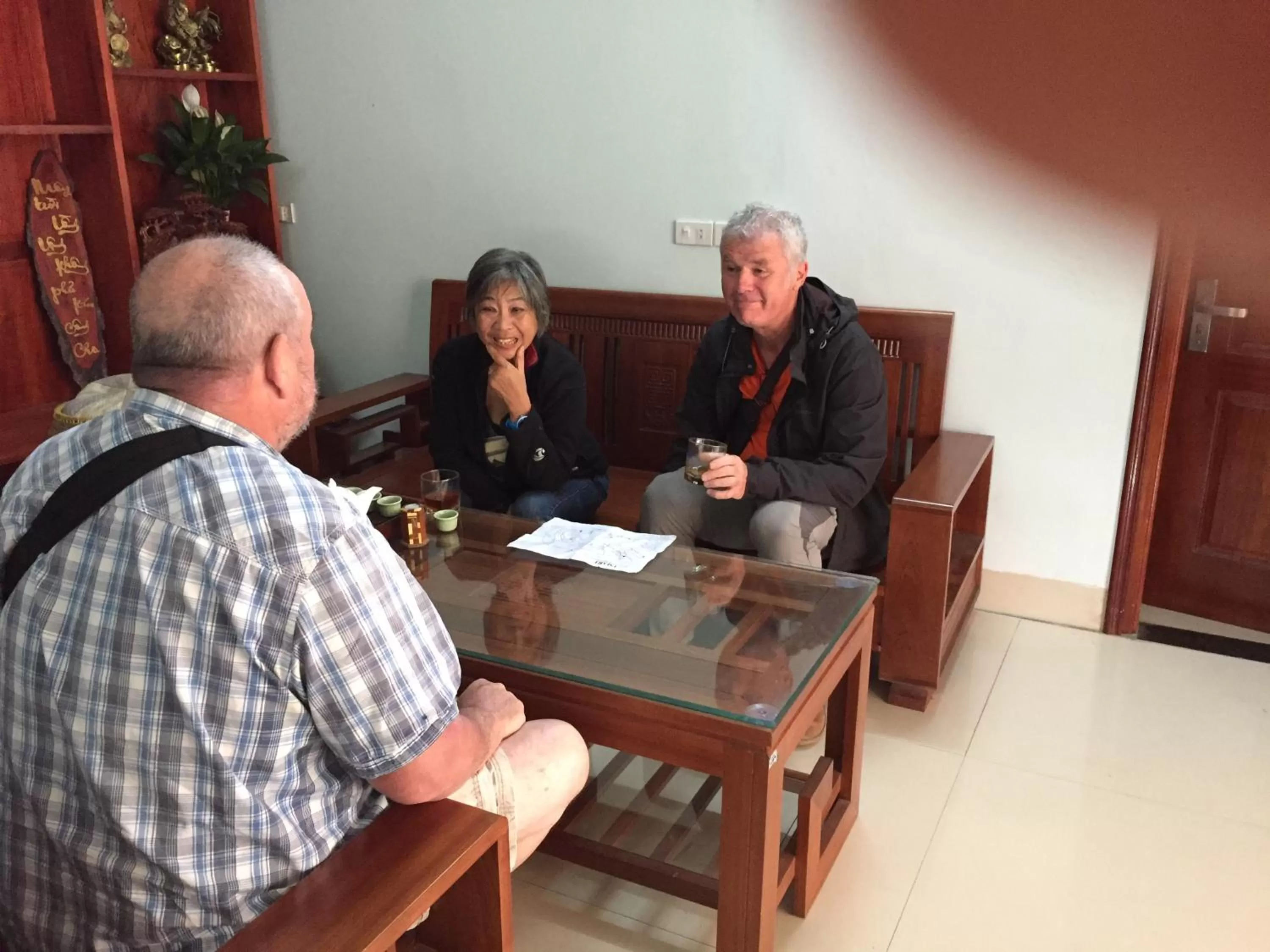 Guests in Tam Coc Heart Homestay