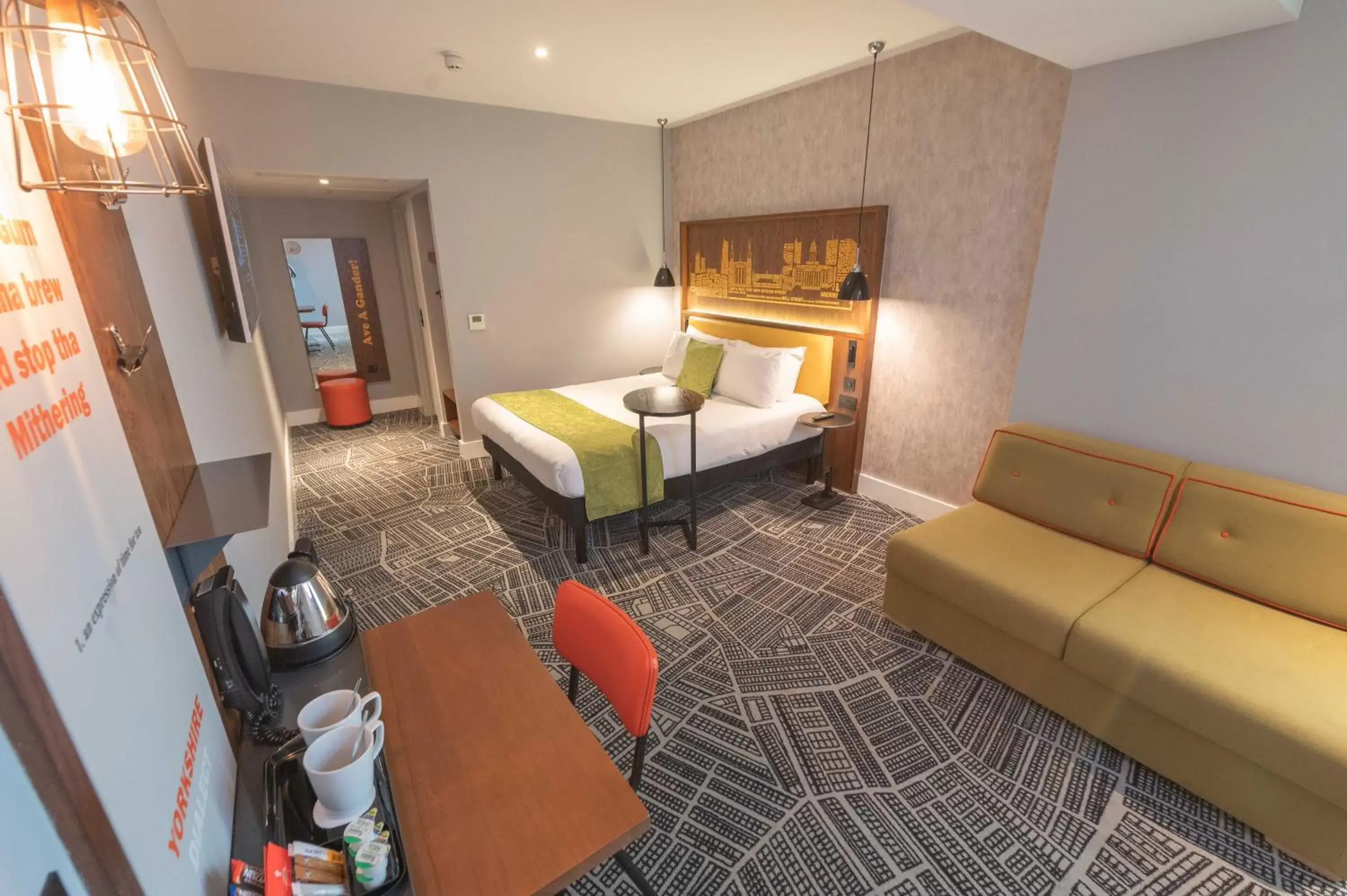 Bedroom, Seating Area in ibis Styles Leeds City Centre Arena