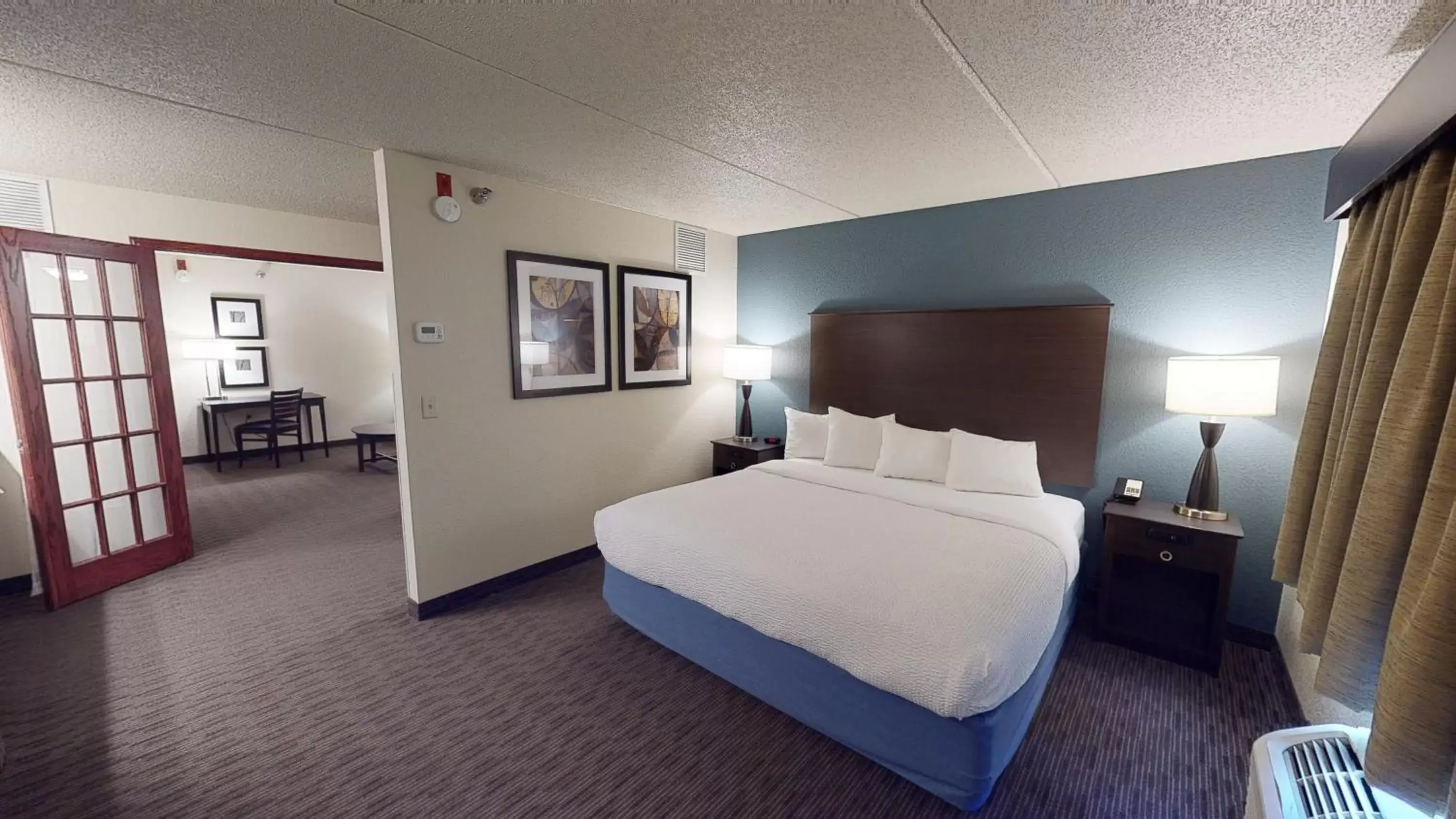 Swimming pool, Bed in AmericInn by Wyndham Mounds View Minneapolis