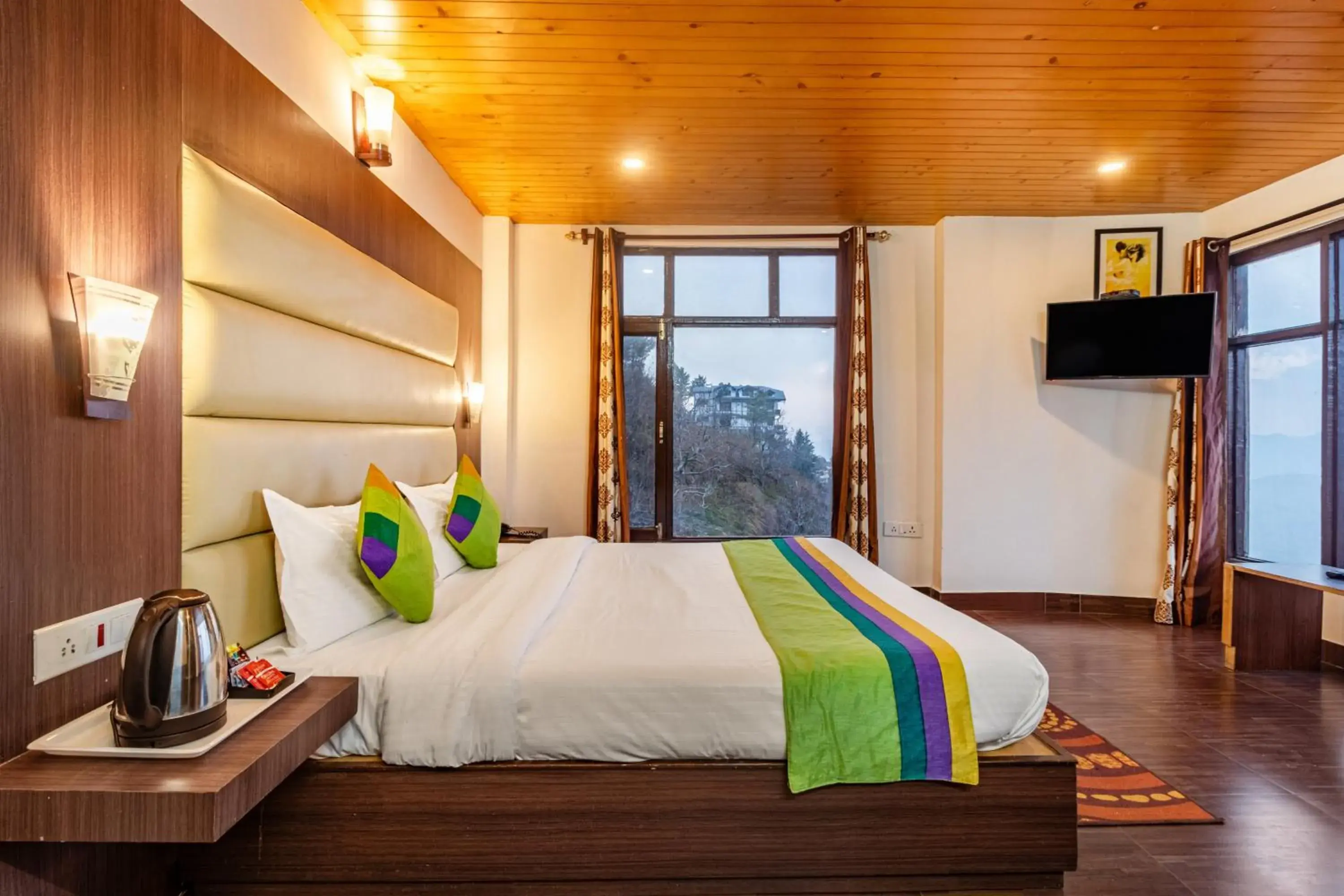 Bedroom in Treebo Trend Snow View Resort