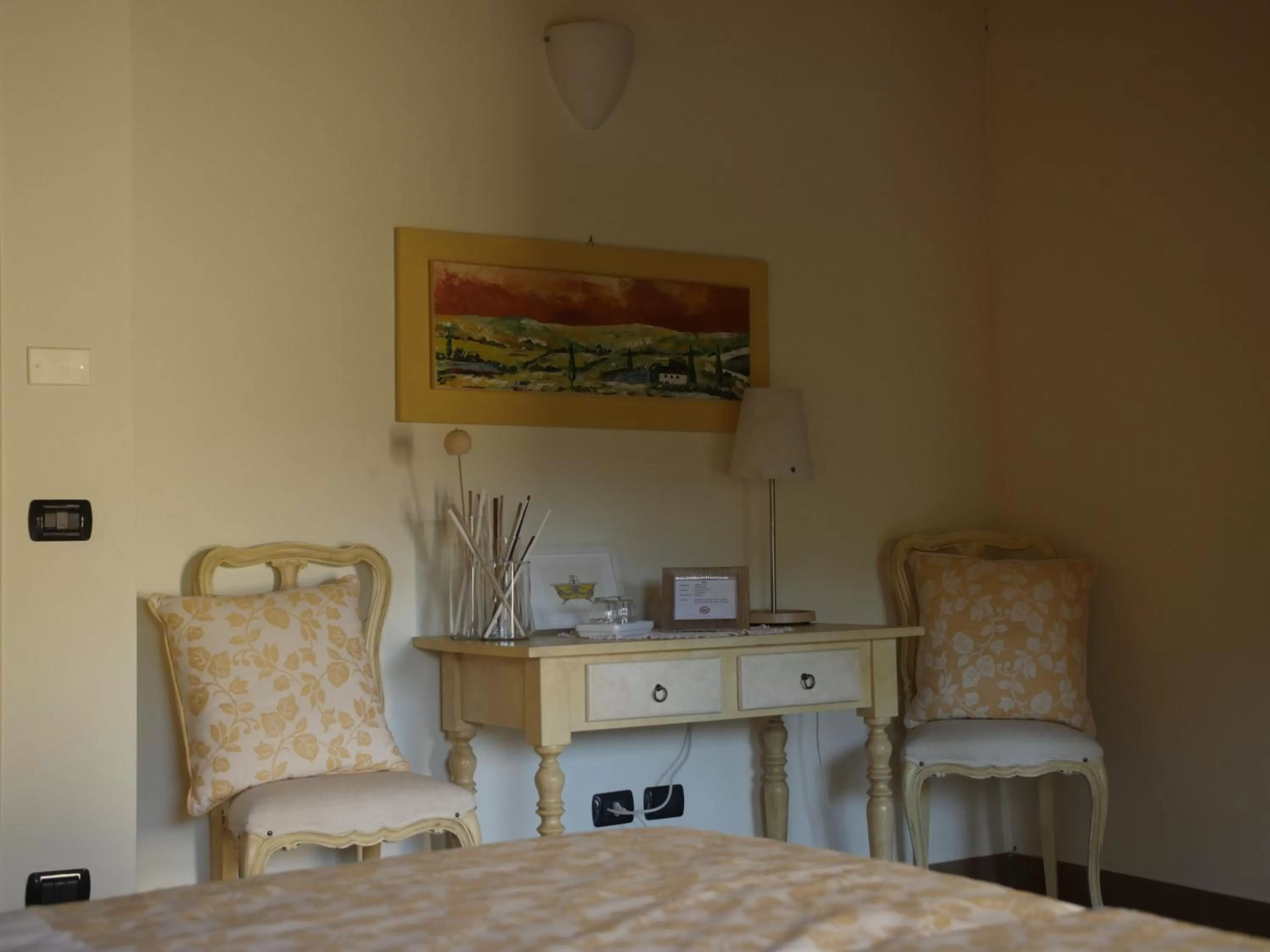 Bedroom in Quattrocolli B&B