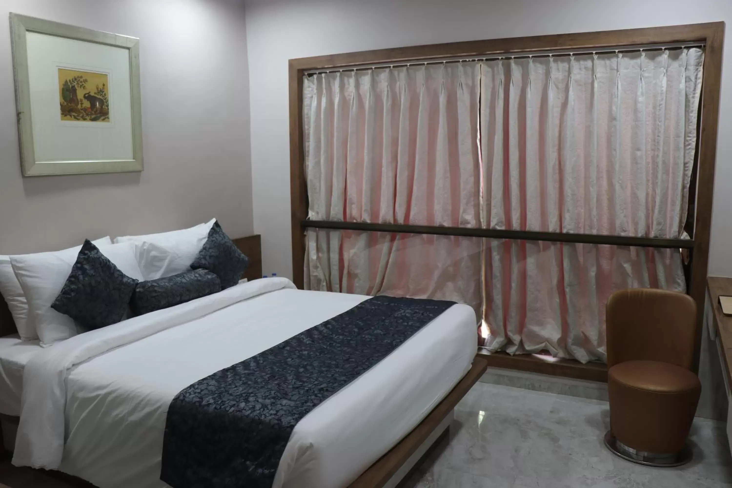 Bedroom, Bed in Nest Beacon Resort Daman Bedroom, Bed in Nest Beacon Resort Daman