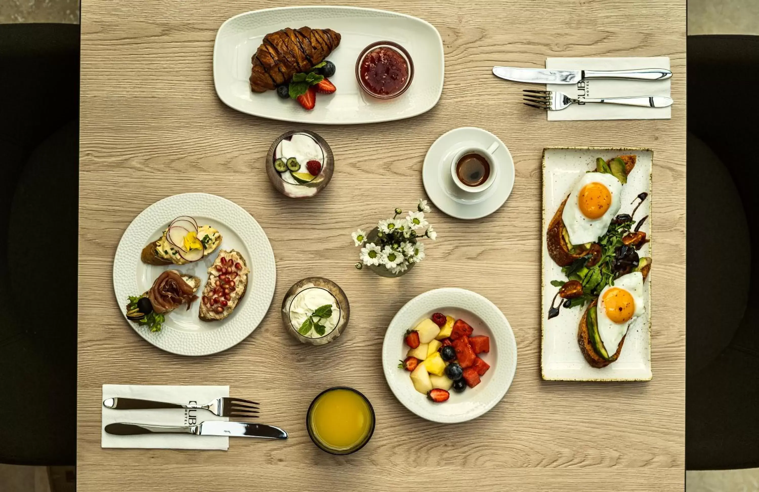 Breakfast in Hotel CUBE Prague Breakfast in Hotel CUBE Prague