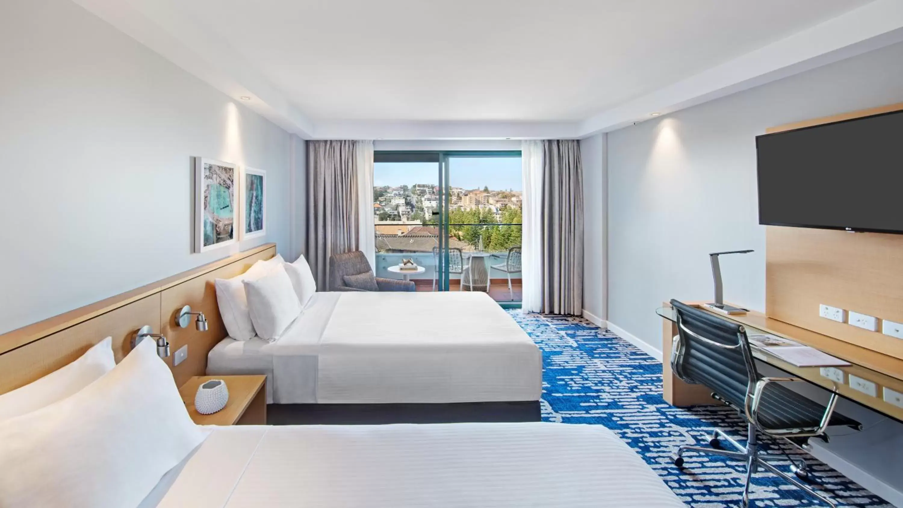 2 Double Beds Superior Ocean View with Balcony in Crowne Plaza Sydney Coogee Beach, an IHG Hotel