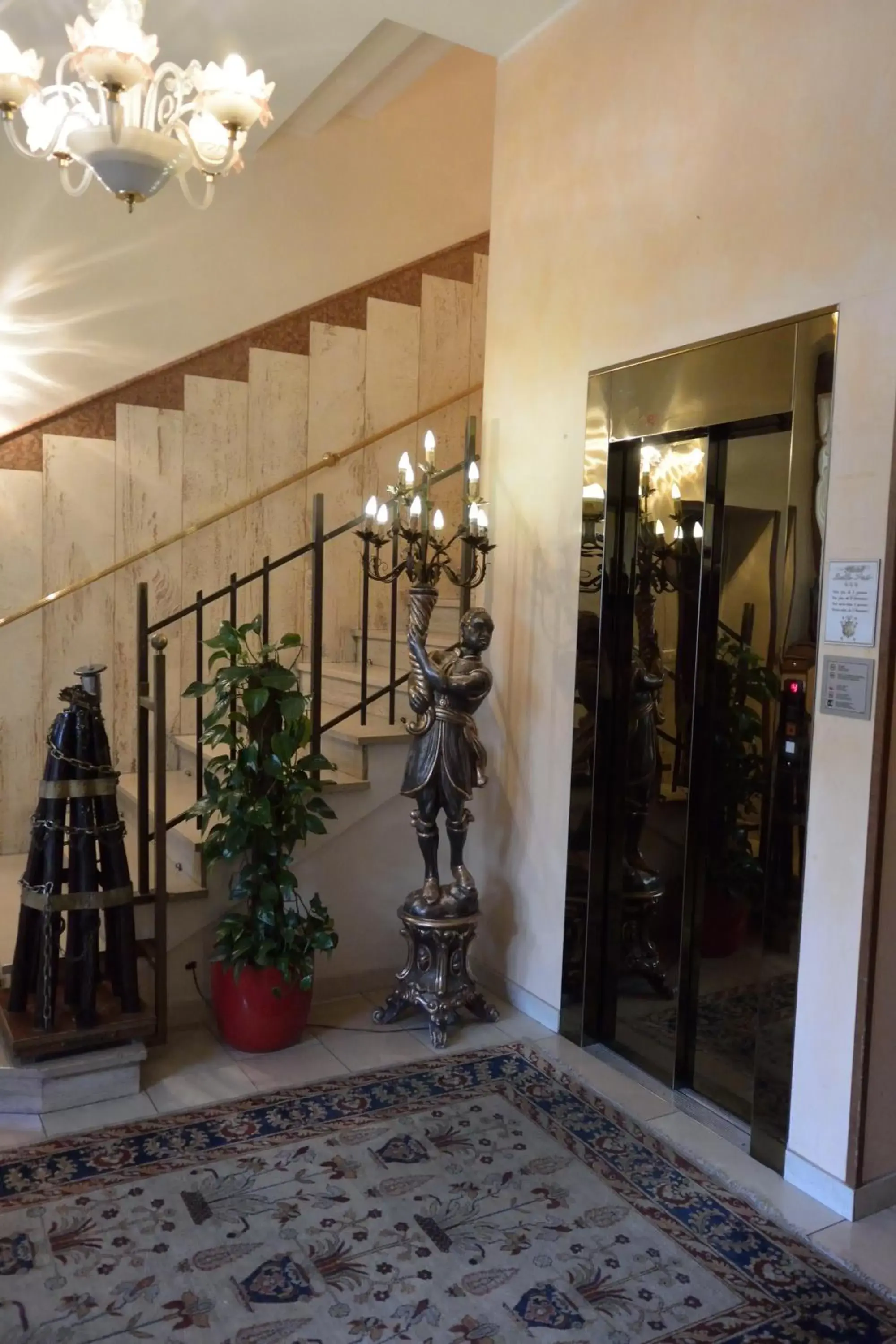 Lobby or reception in Hotel Belle Arti