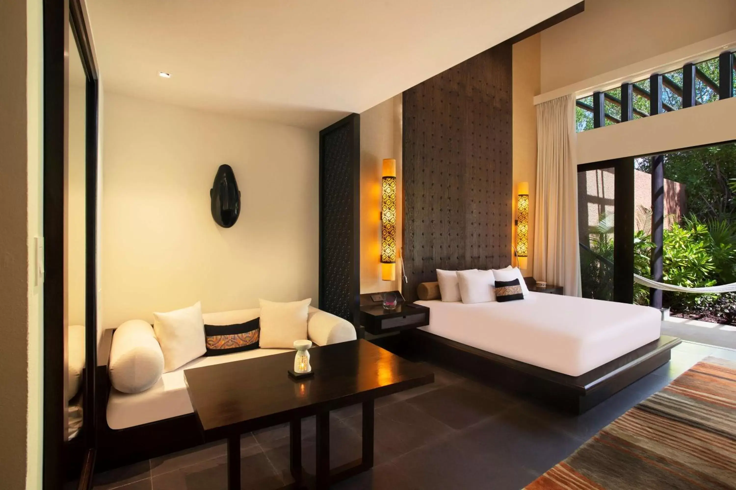 Bedroom, Seating Area in Banyan Tree Mayakoba