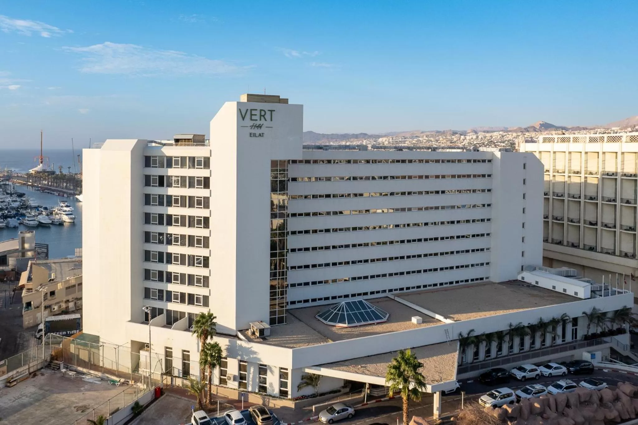 Property building in Vert Hotel Eilat by AFI Hotels