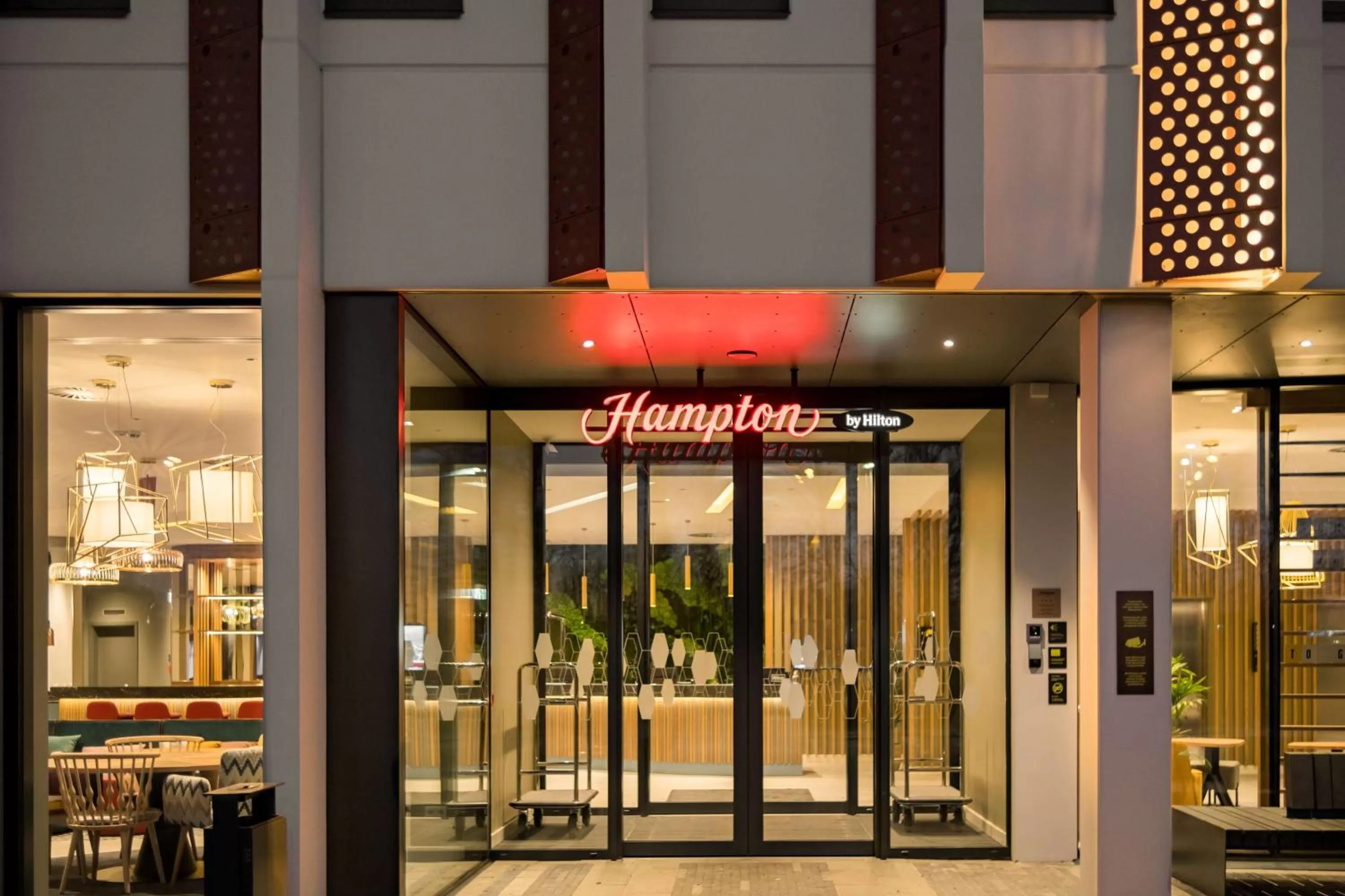 Property building in Hampton by Hilton Riga Airport