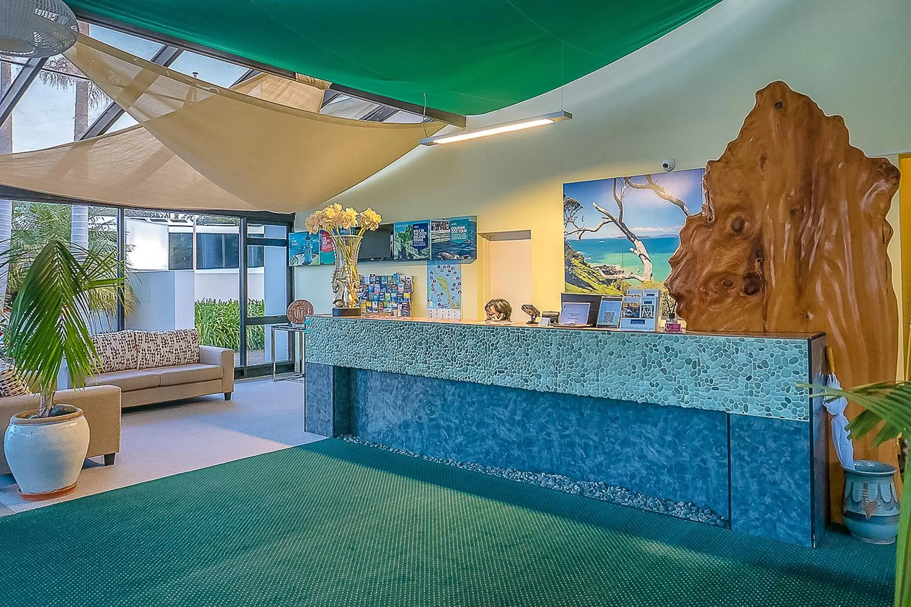 Lobby or reception in Paihia Pacific Resort Hotel