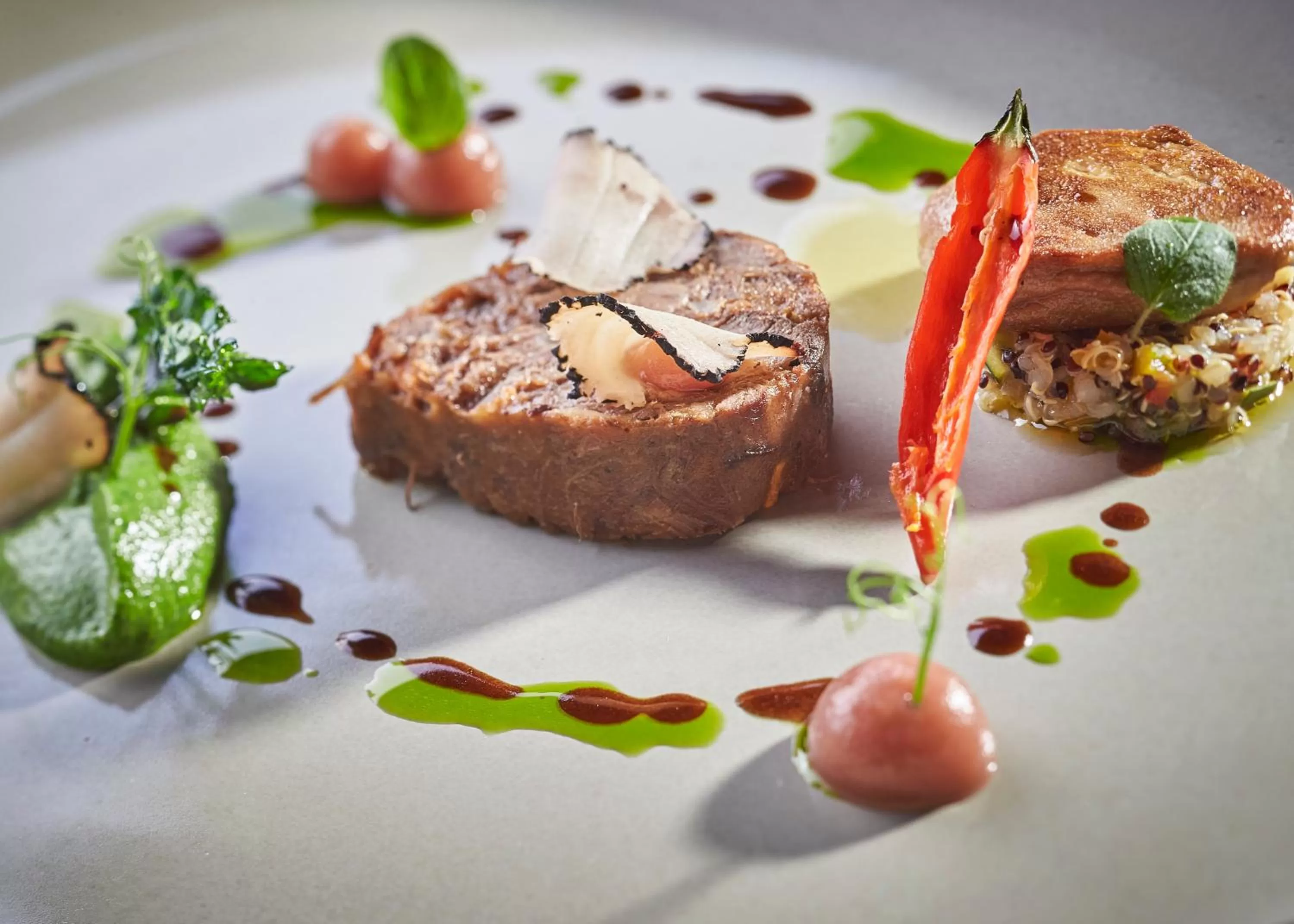 Restaurant/places to eat in Hotel Alpine Palace