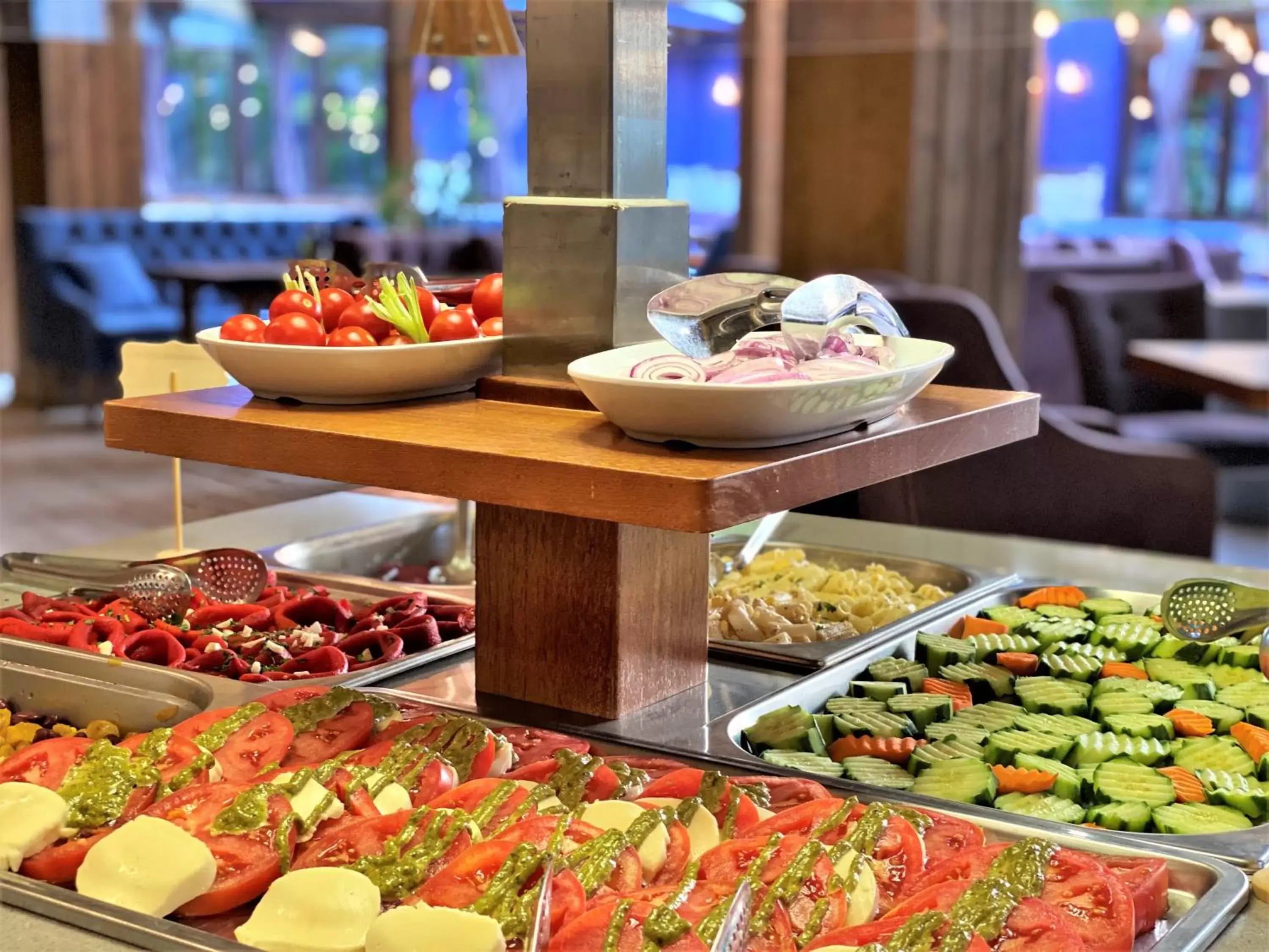 Buffet breakfast, Food in Medite Spa Resort and Villas