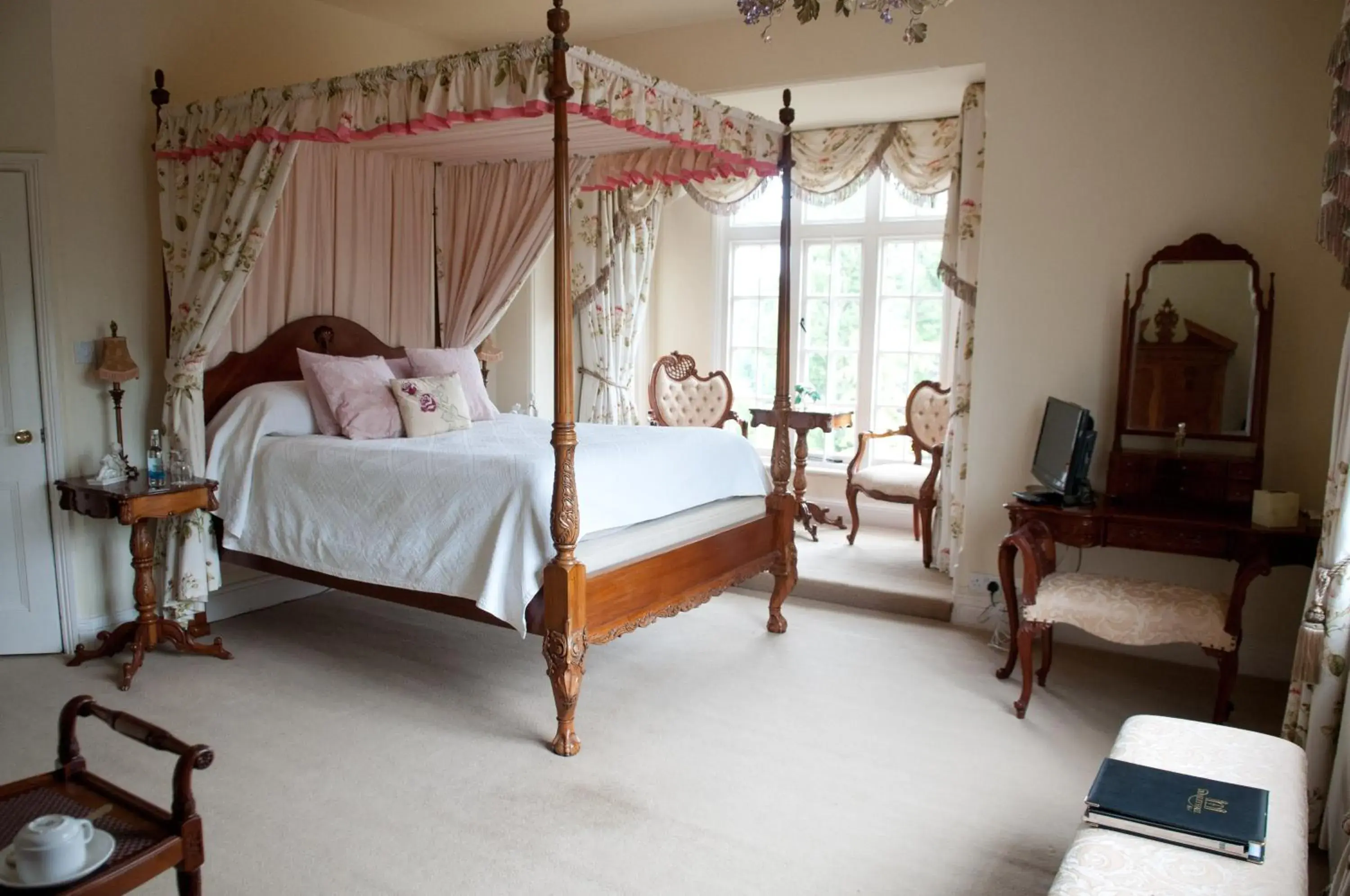 Bedroom, Room Photo in Dunsley Hall Hotel