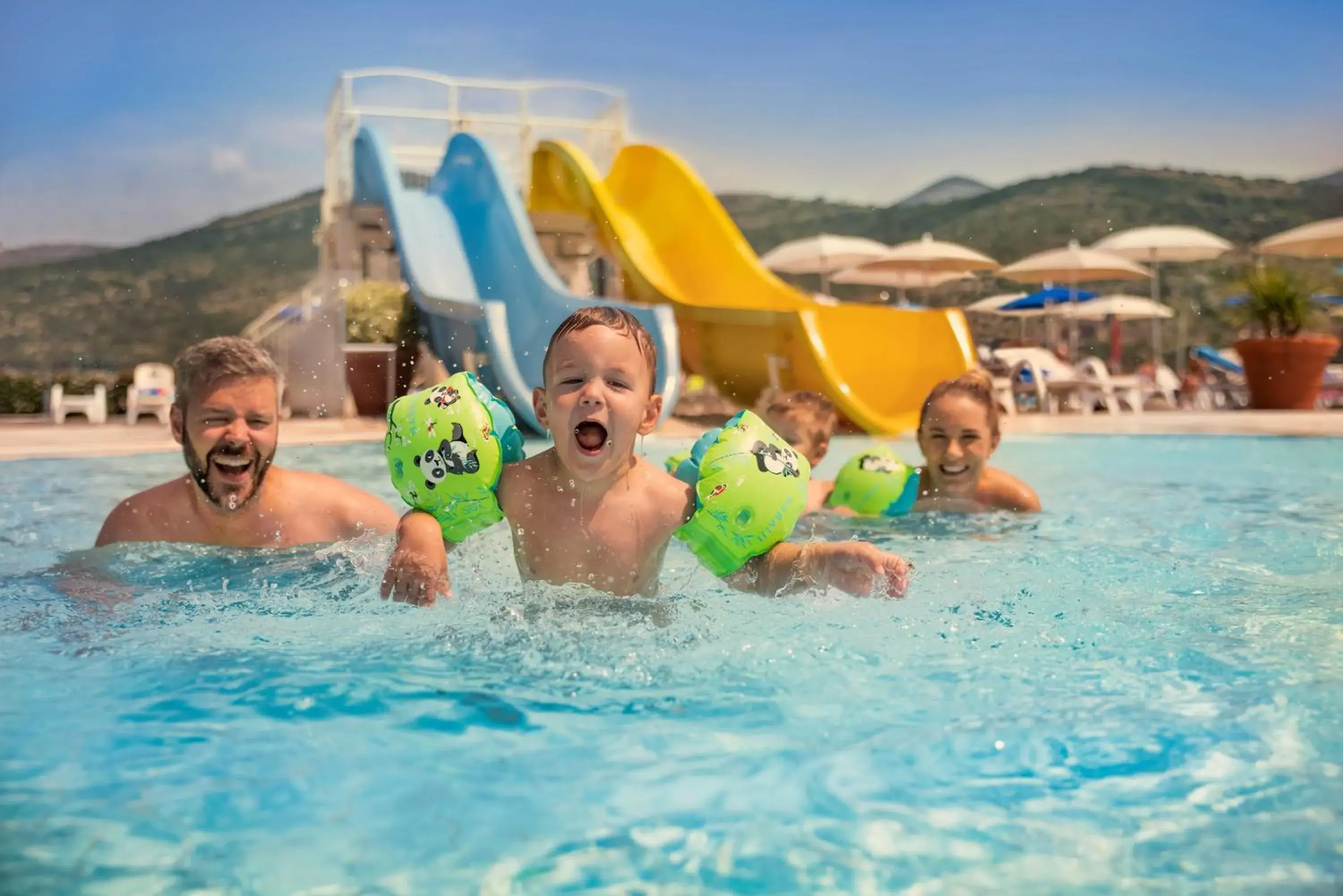 Swimming Pool in Club Dubrovnik Sunny Hotel by Valamar