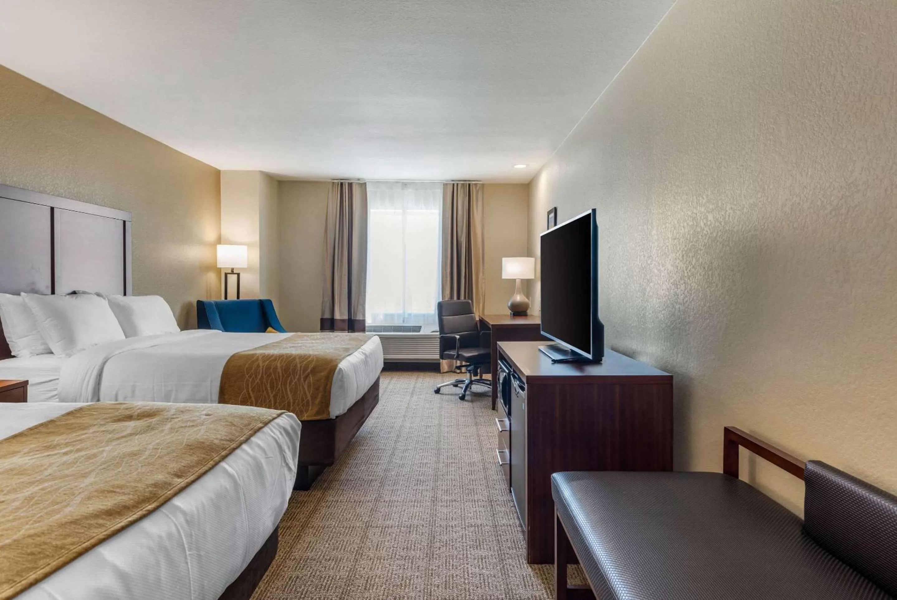 Photo of the whole room, Bed in Comfort Inn & Suites