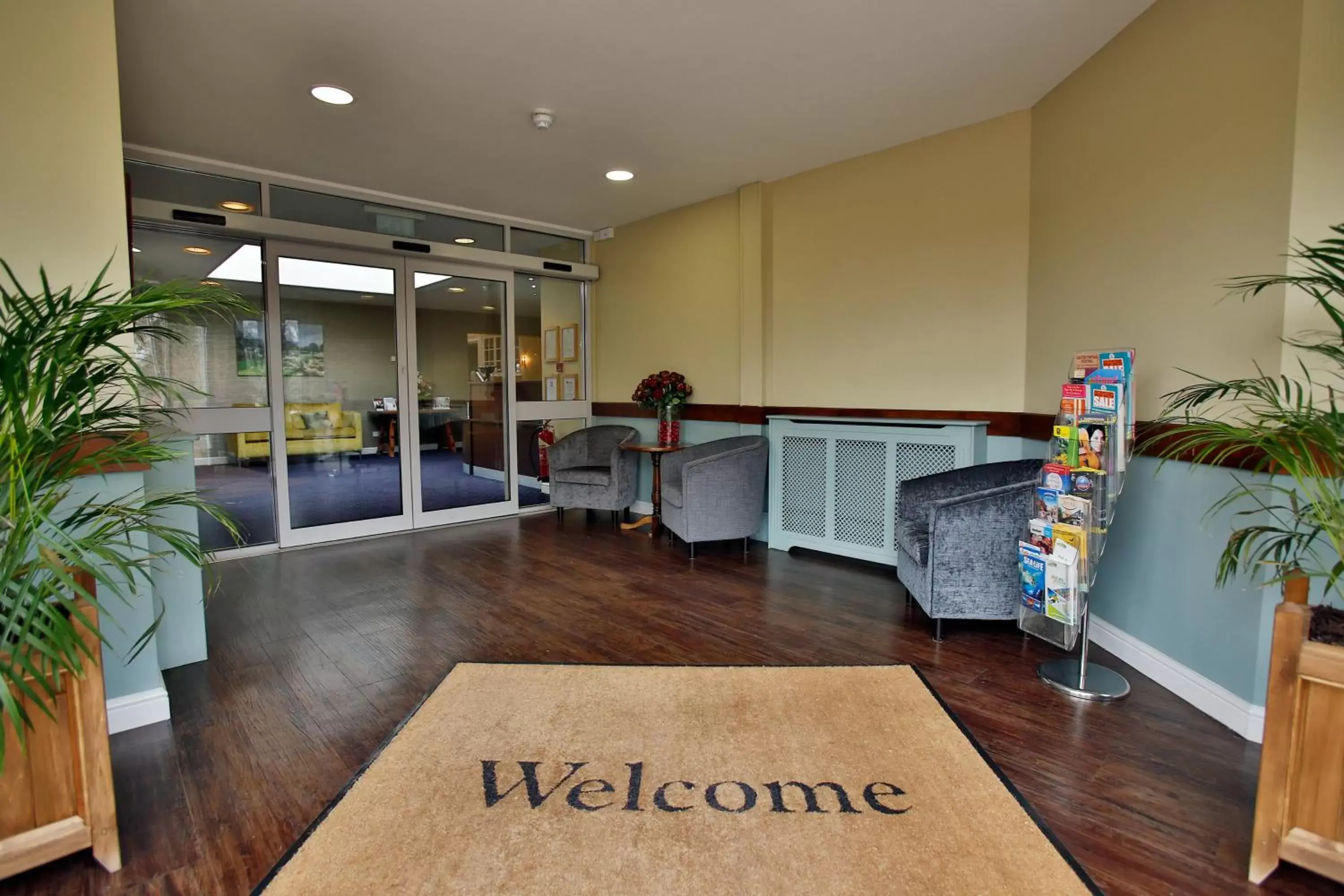 Lobby or reception in Quorn Grange Hotel