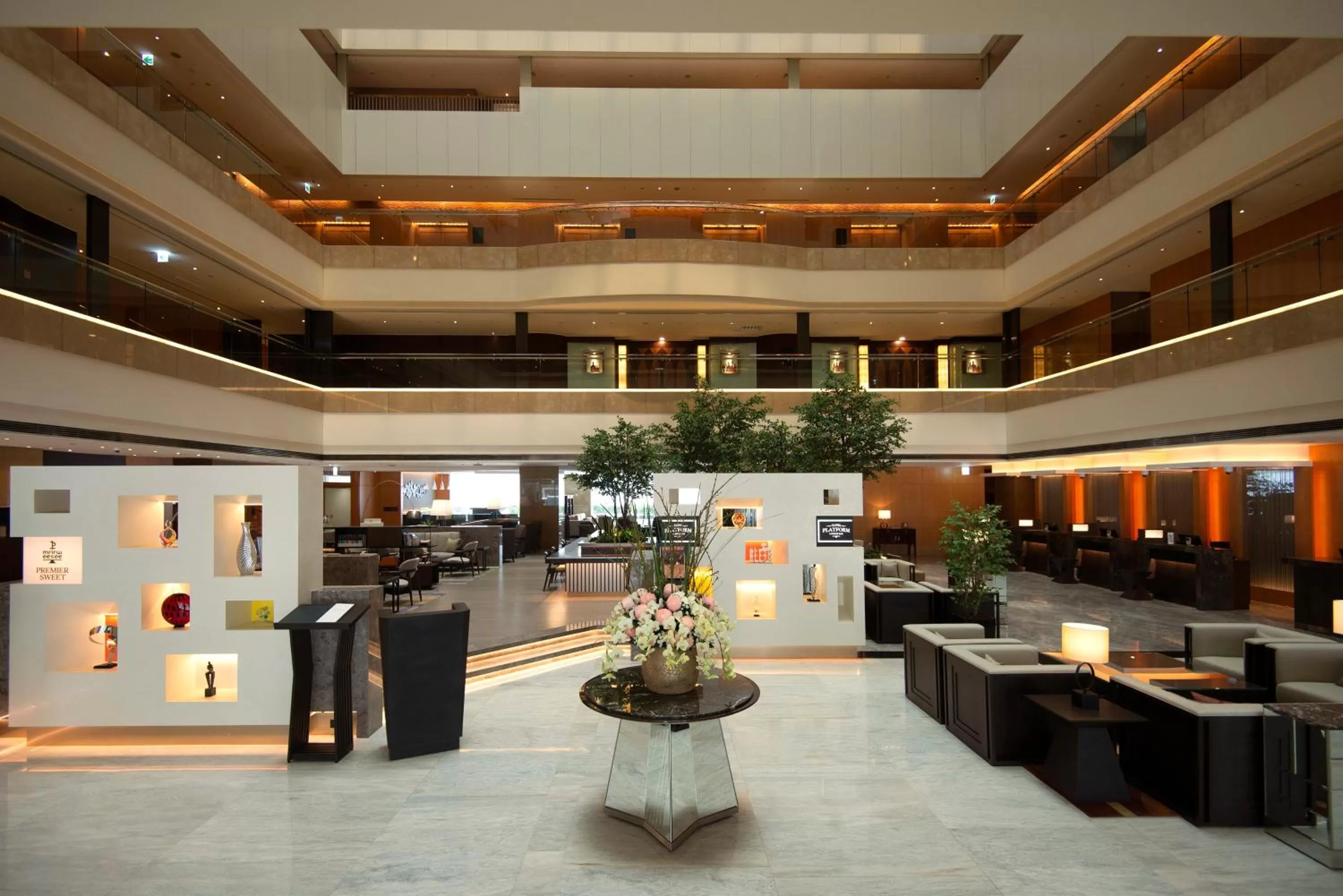 Lobby or reception in Hotel Metropolitan Premier Taipei