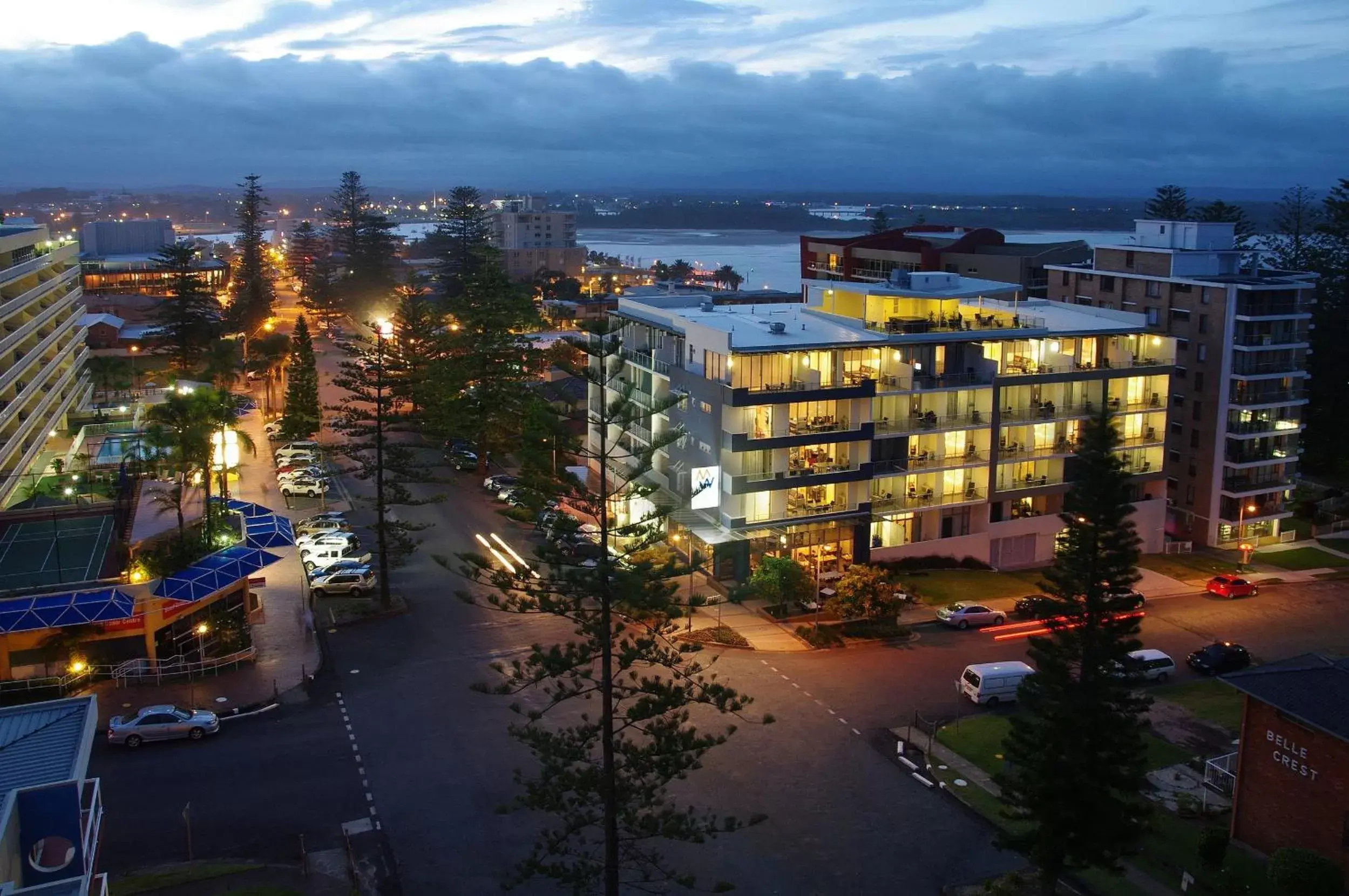 Facade/entrance, Bird's-eye View in Macquarie Waters Boutique Apartment Hotel