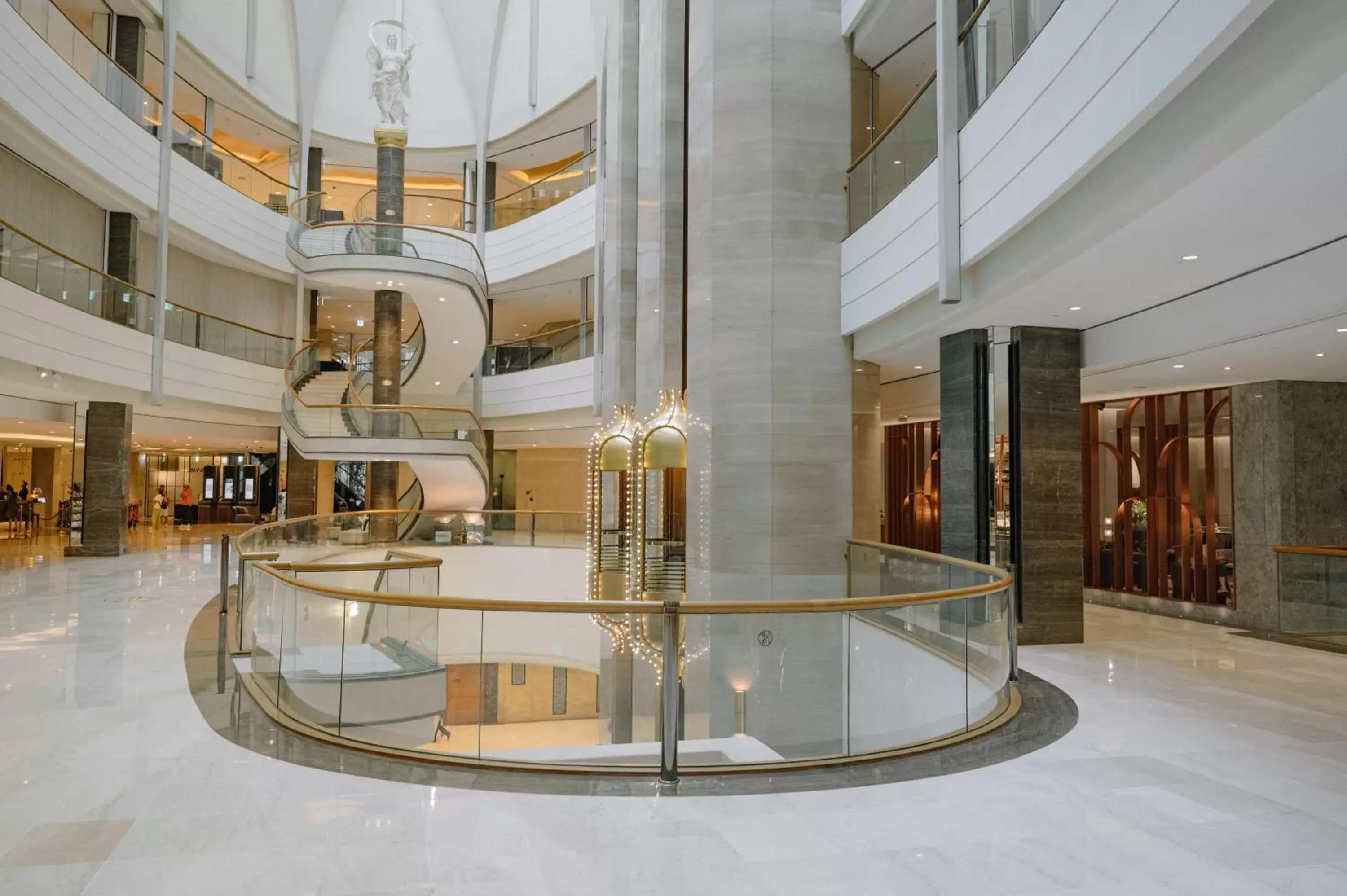 Lobby or reception, Swimming Pool in Lotte Hotel World