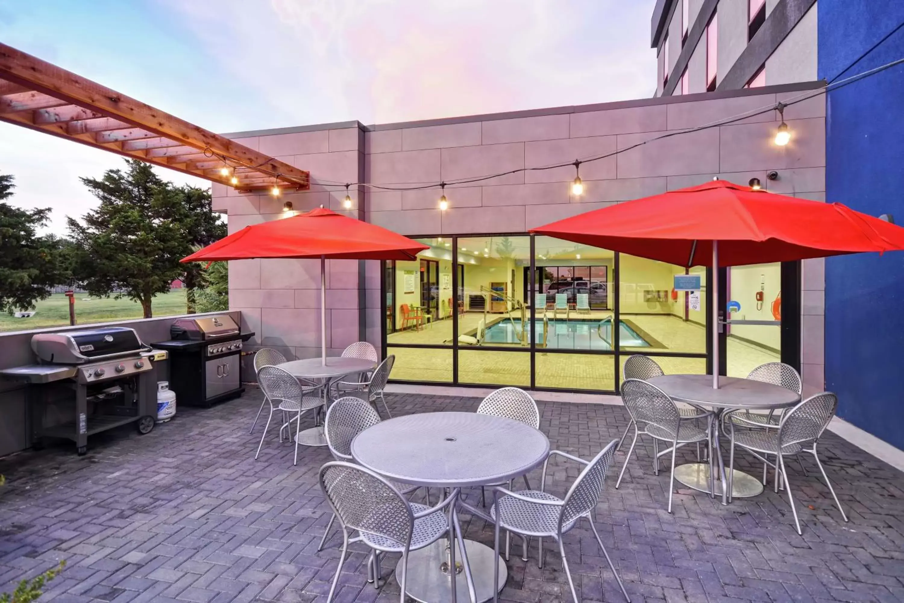 Pool view in Home2 Suites By Hilton El Reno Pool view in Home2 Suites By Hilton El Reno