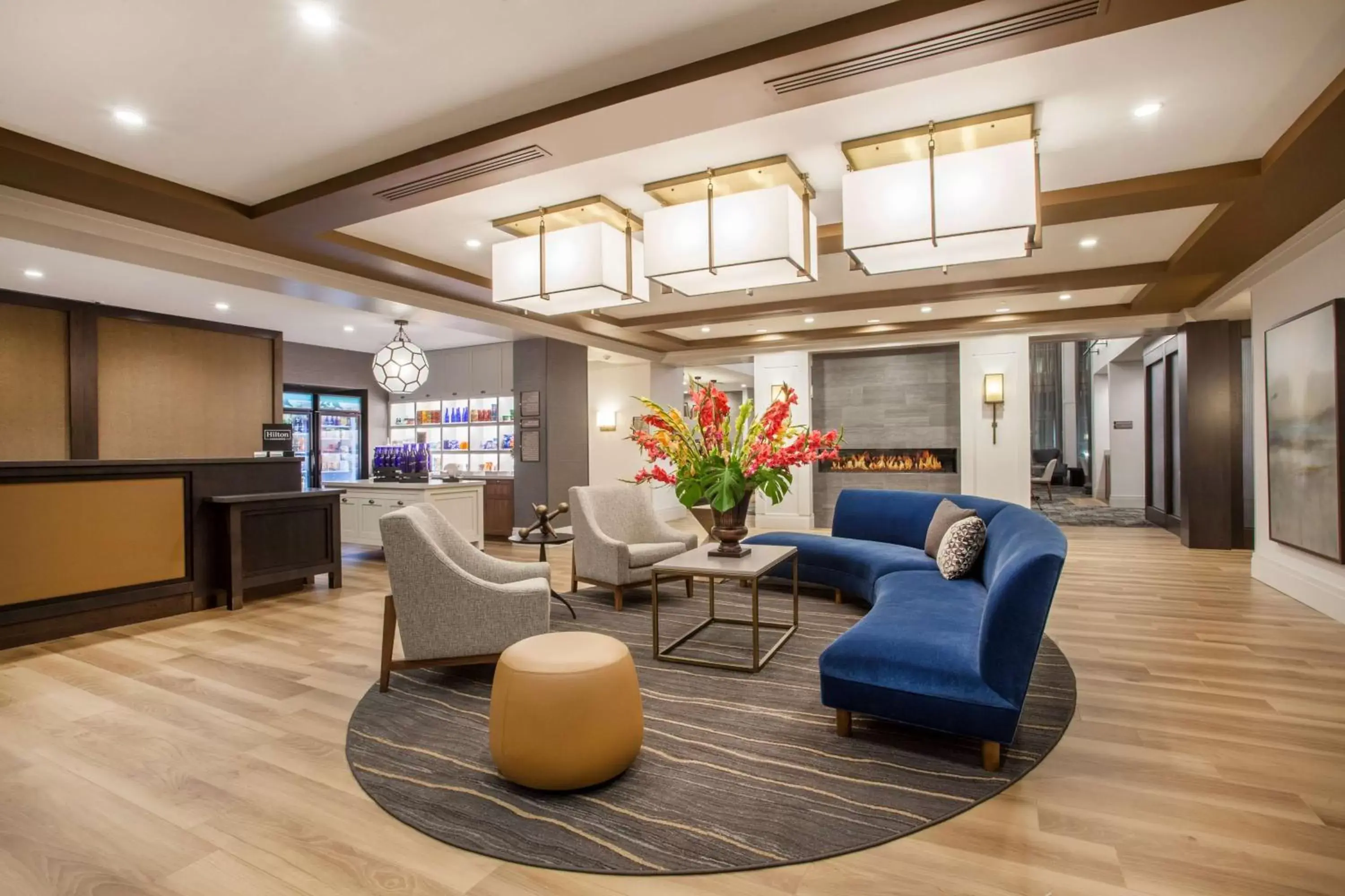 Restaurant/places to eat, Lobby/Reception in Homewood Suites By Hilton Saratoga Springs