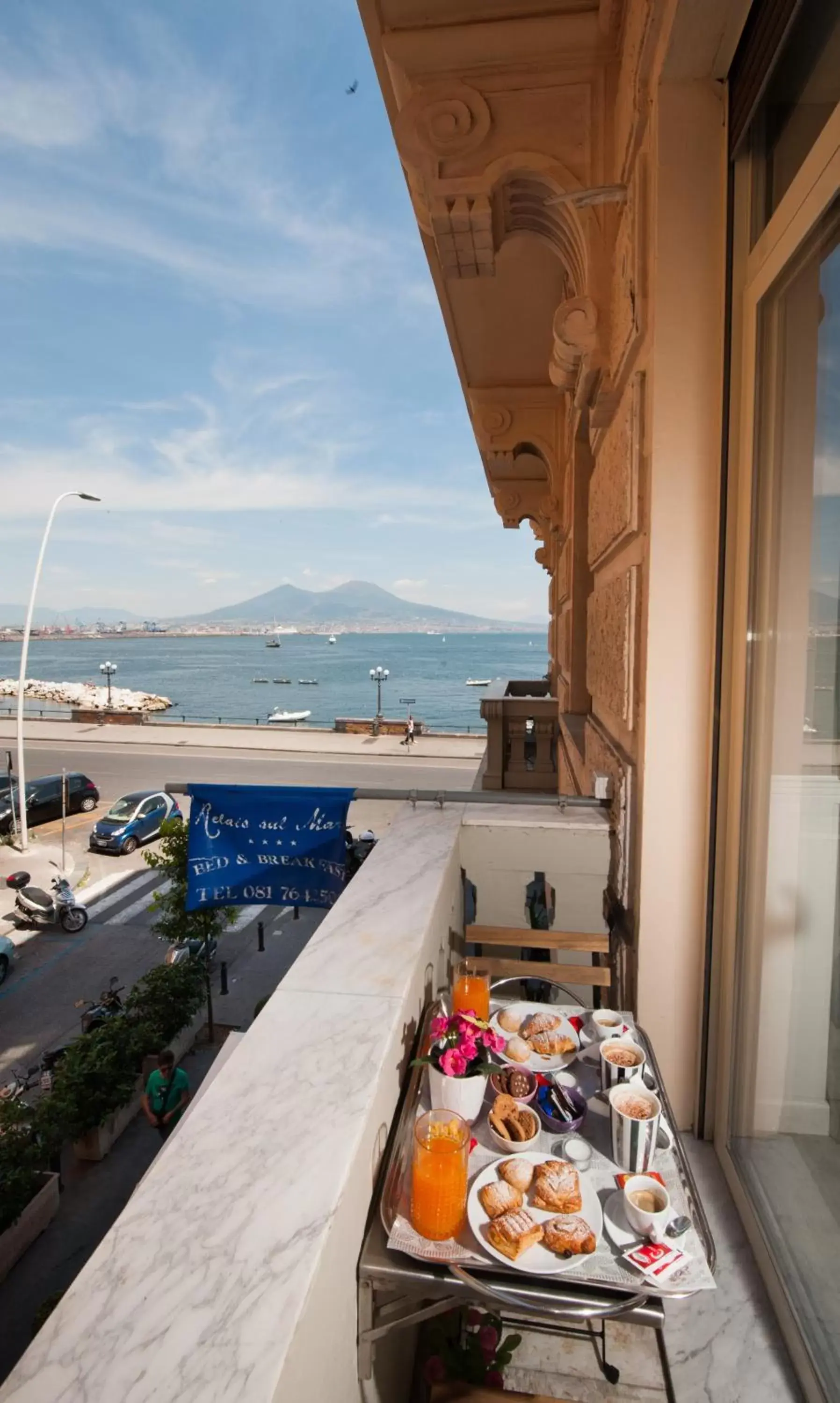 Balcony/Terrace in Relais sul Mare Boutique Hotel