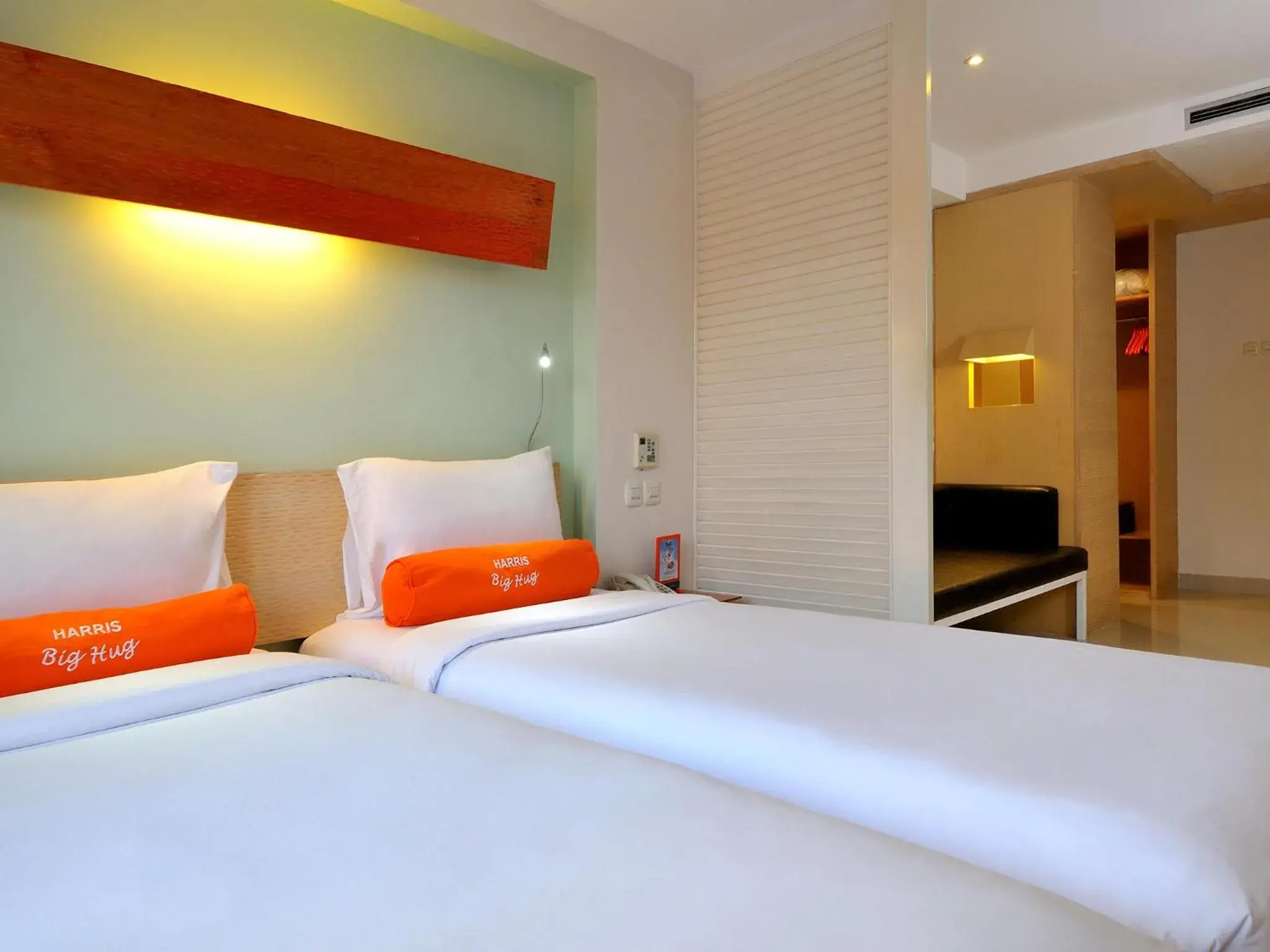 Bedroom, Bed in HOTEL and RESIDENCES Riverview Kuta - Bali (Associated HARRIS)