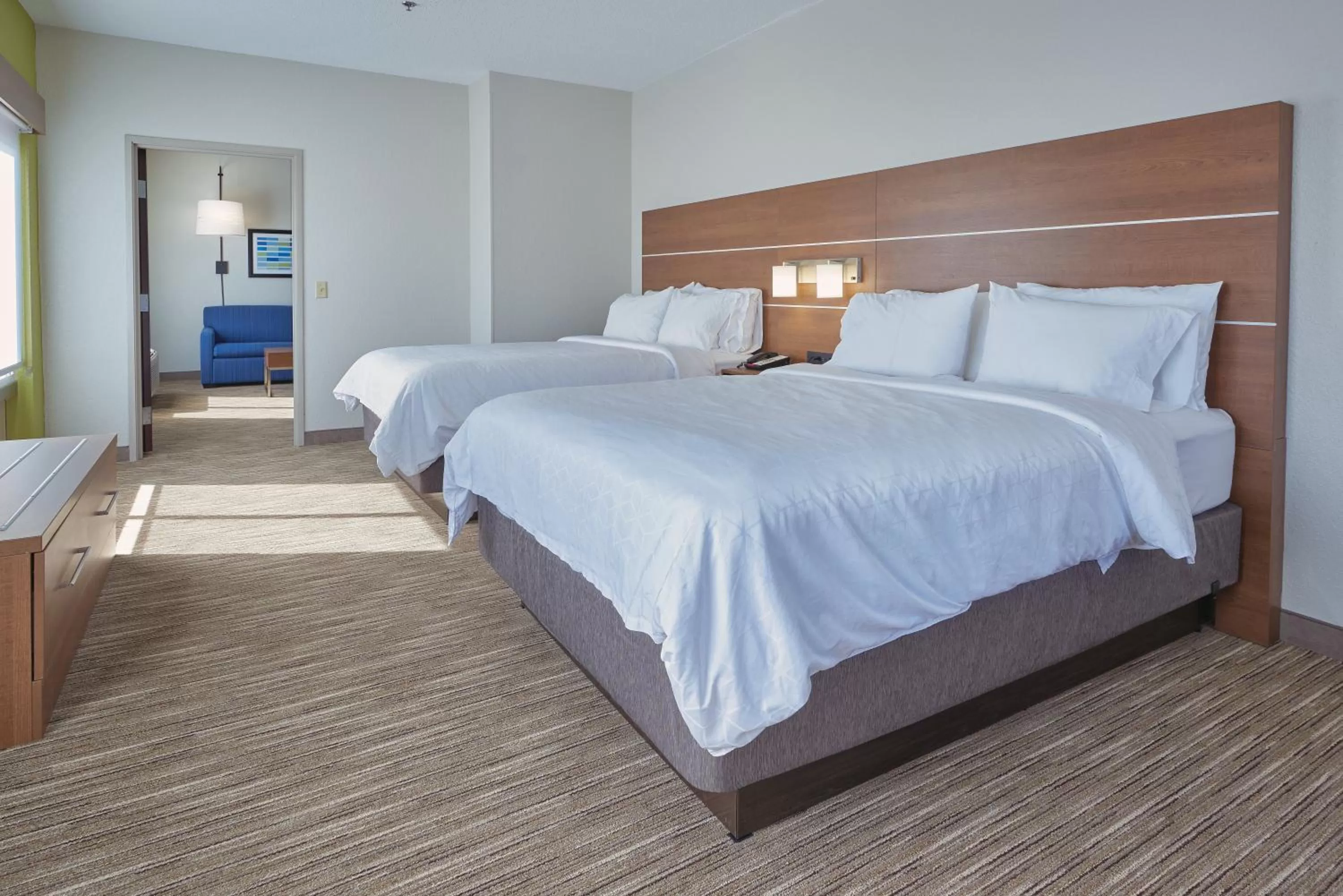 Bedroom in Holiday Inn Express Hotel and Suites Akron South-Airport Area by IHG