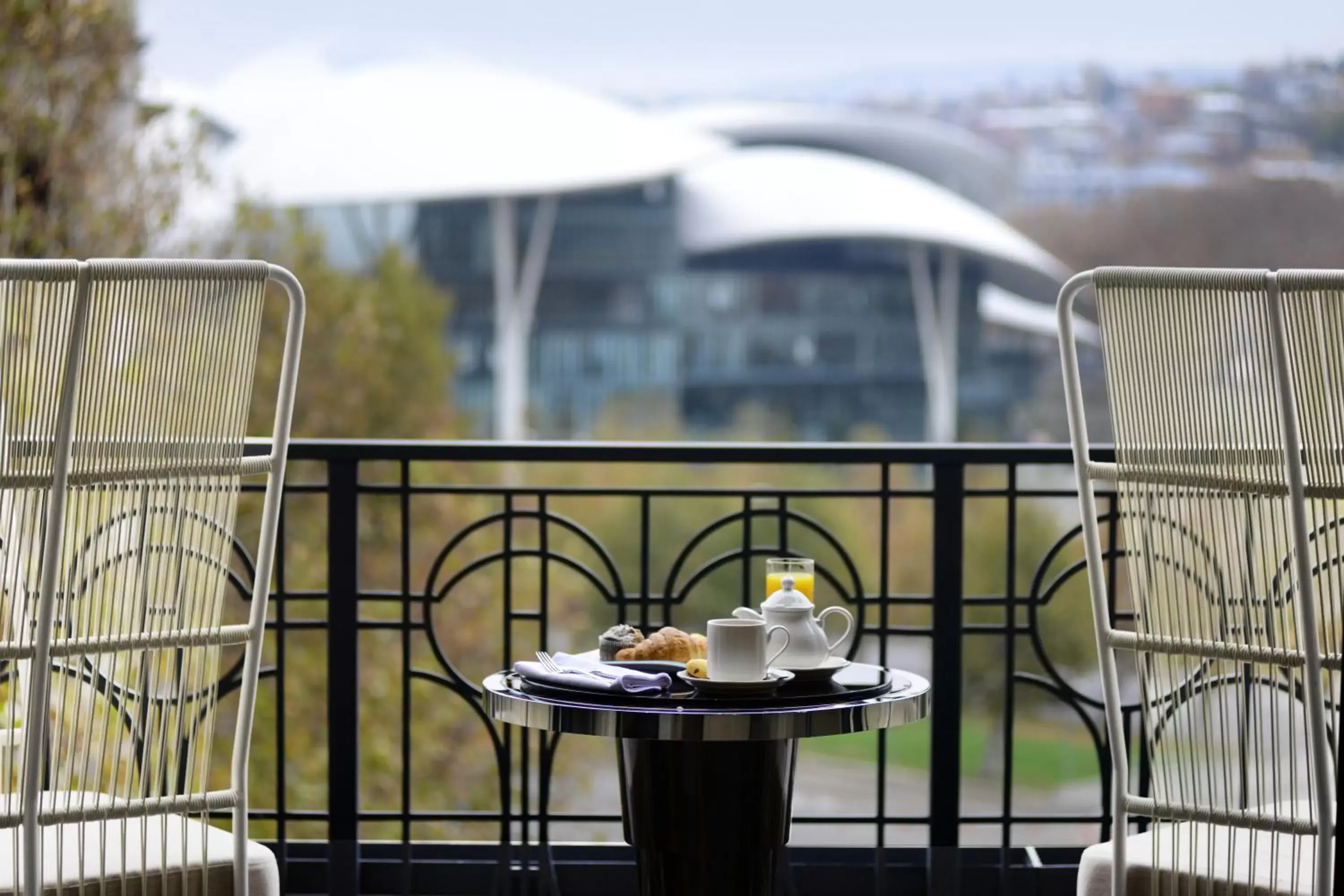 Balcony/Terrace in Ambassadori Tbilisi Hotel