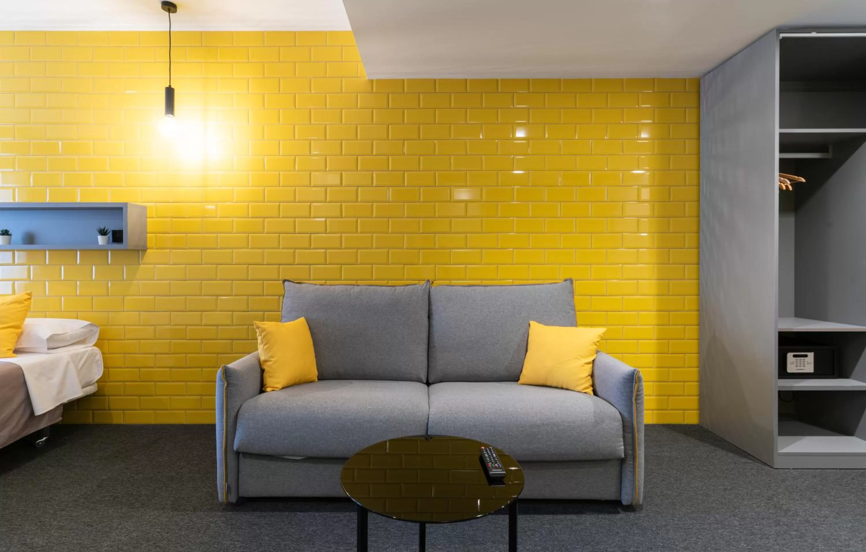 Living room, Bed in Nest Style Valencia