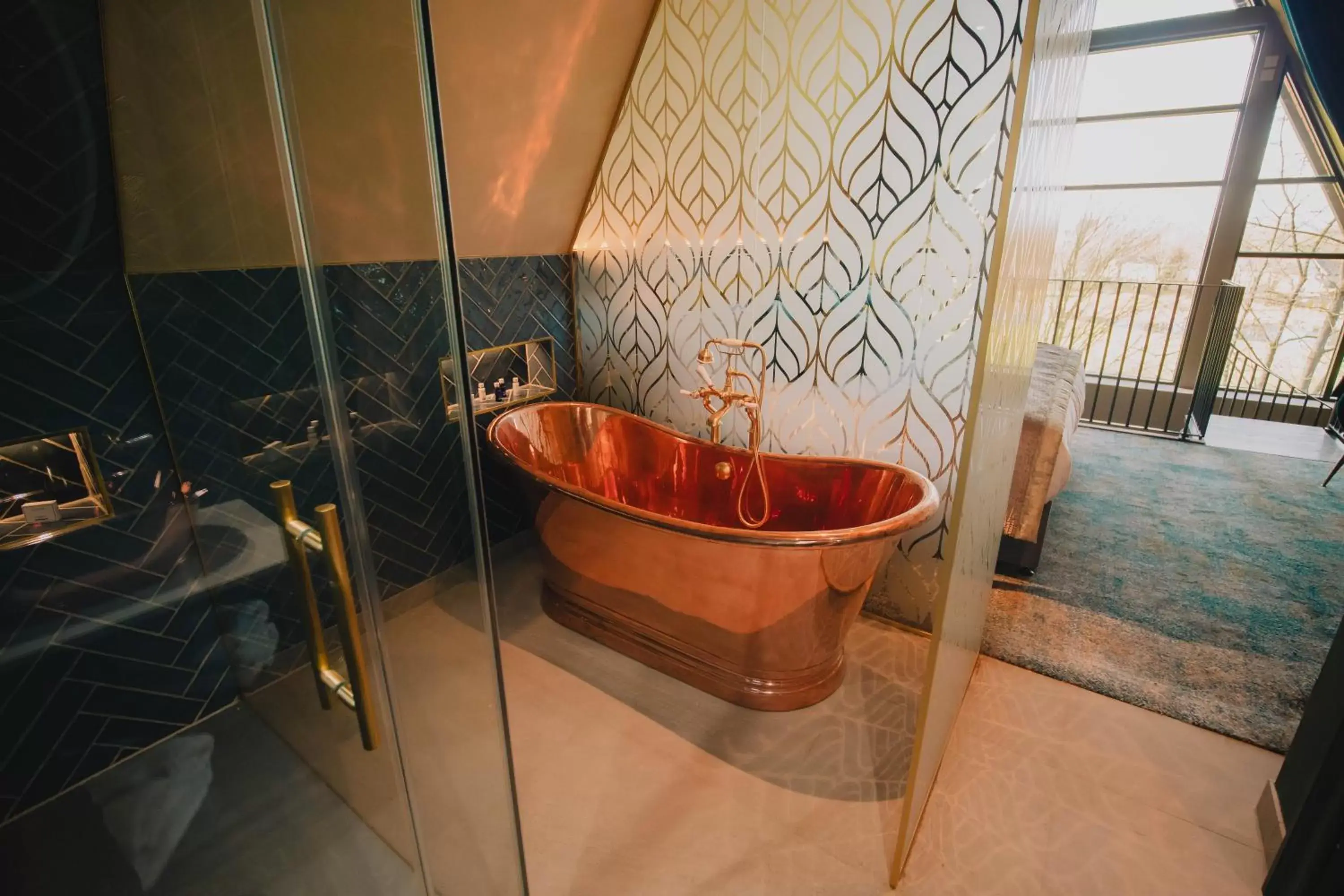 Shower, Bathroom in Ramside Hall Hotel, Golf & Spa