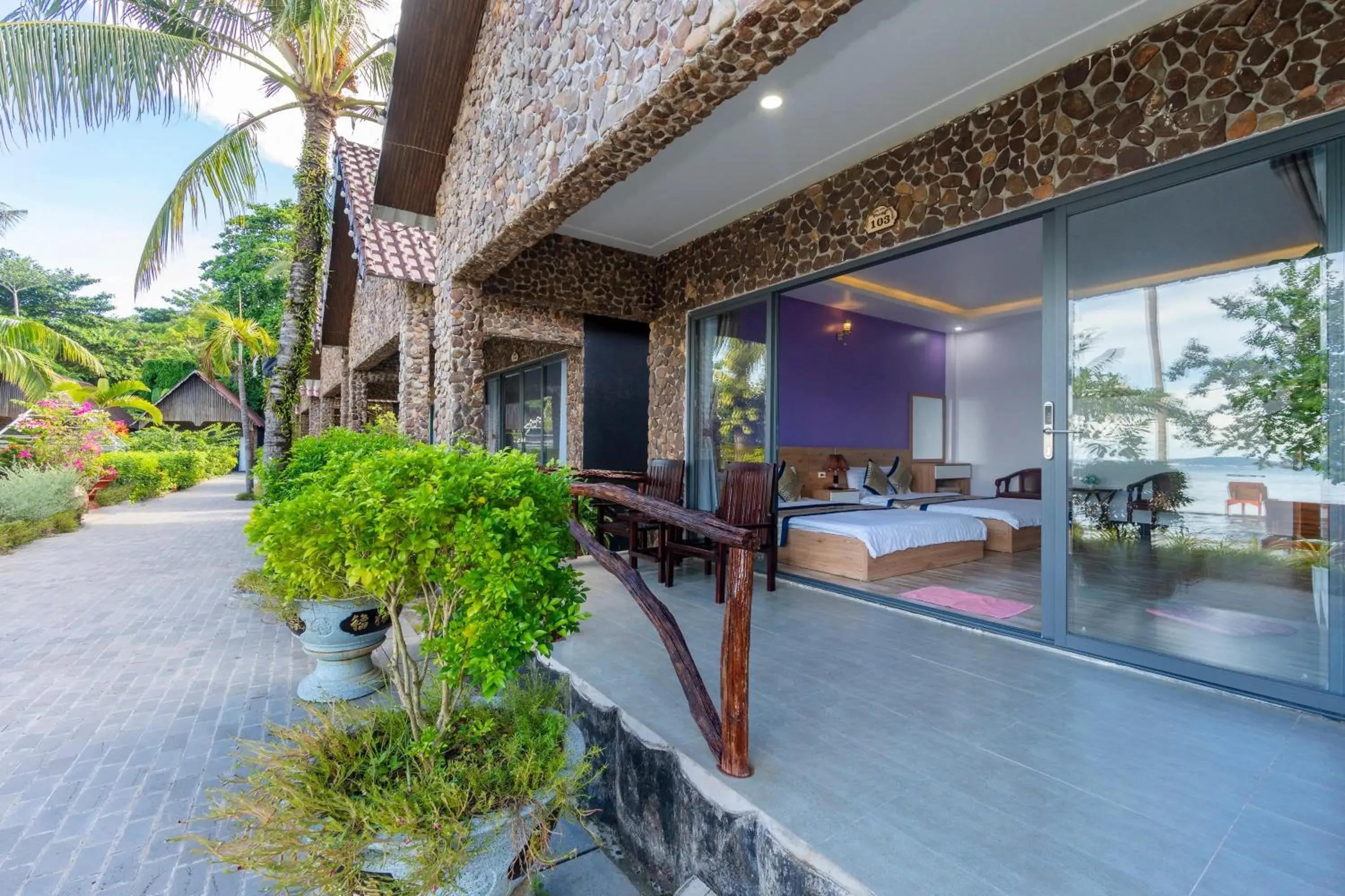 Balcony/Terrace in Mai Phuong Resort Phu Quoc