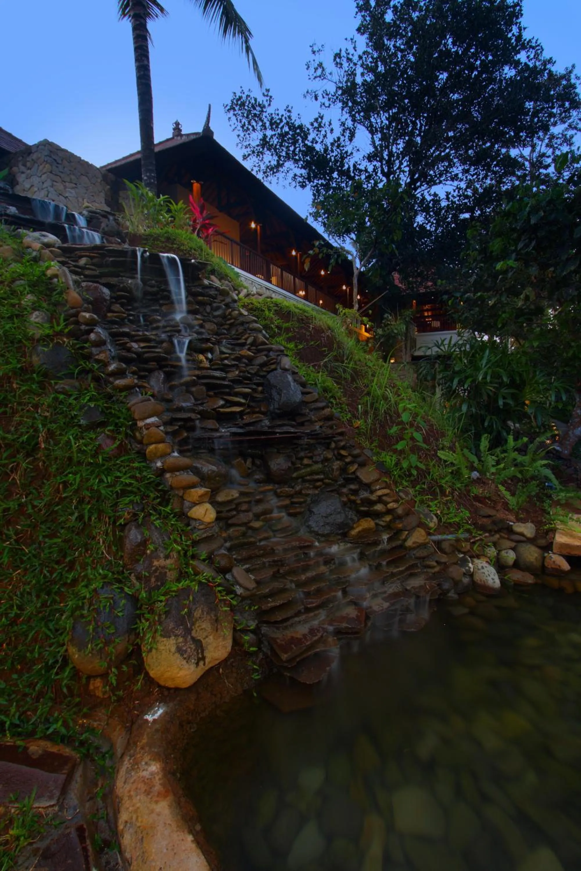 Bird's eye view in BeingSattvaa Luxury Ubud